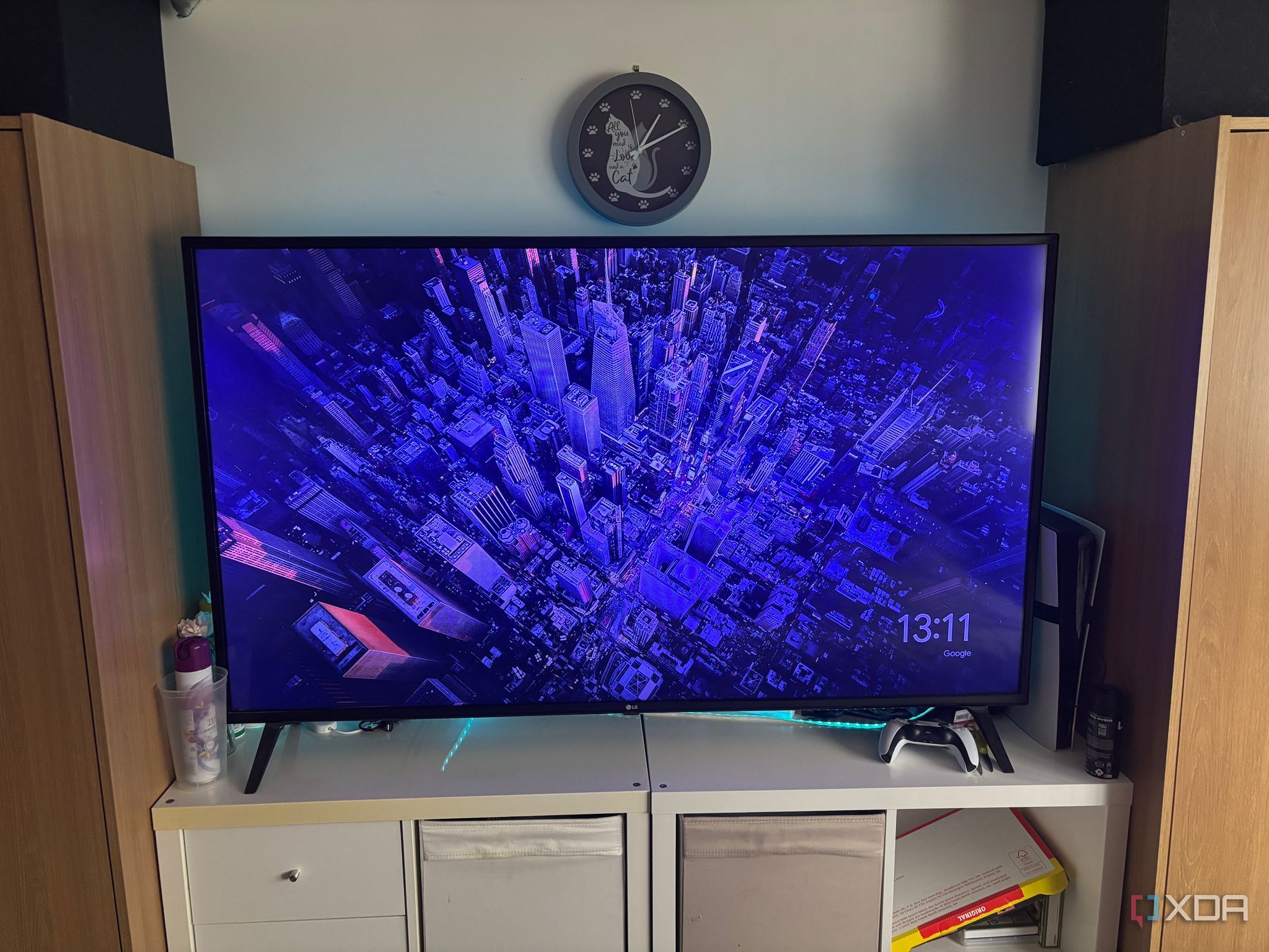 Chromecast home screen