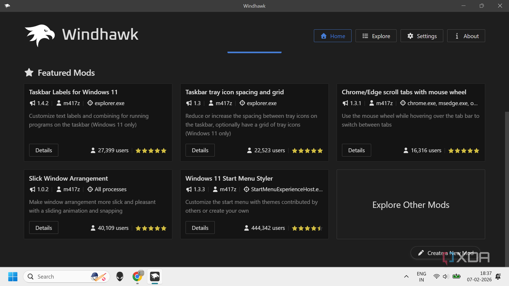5 mod tools to customize Windows 11