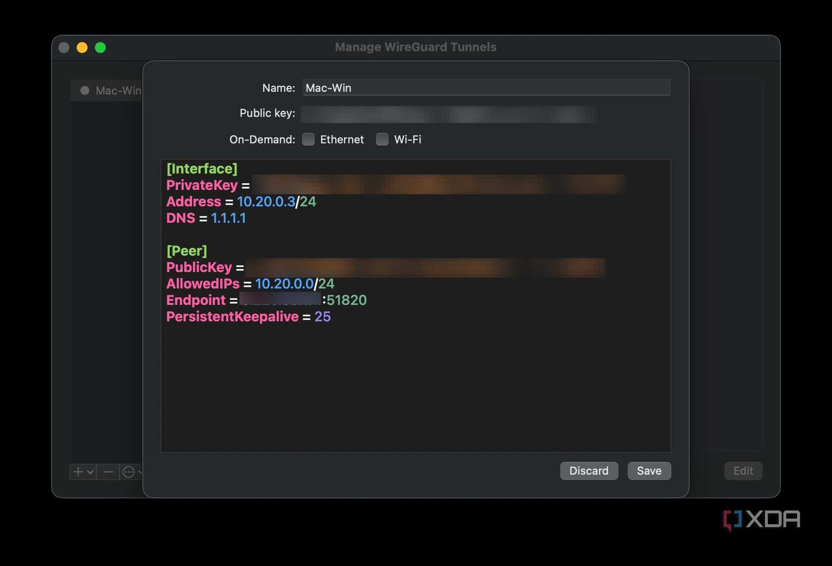 Wire Guard File Config I replaced Tailscale with raw WireGuard for a month, and here's what I ...