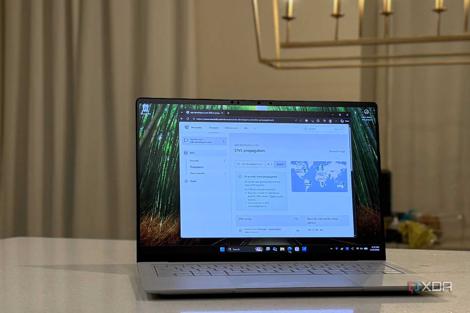 wirewiki website open on a laptop