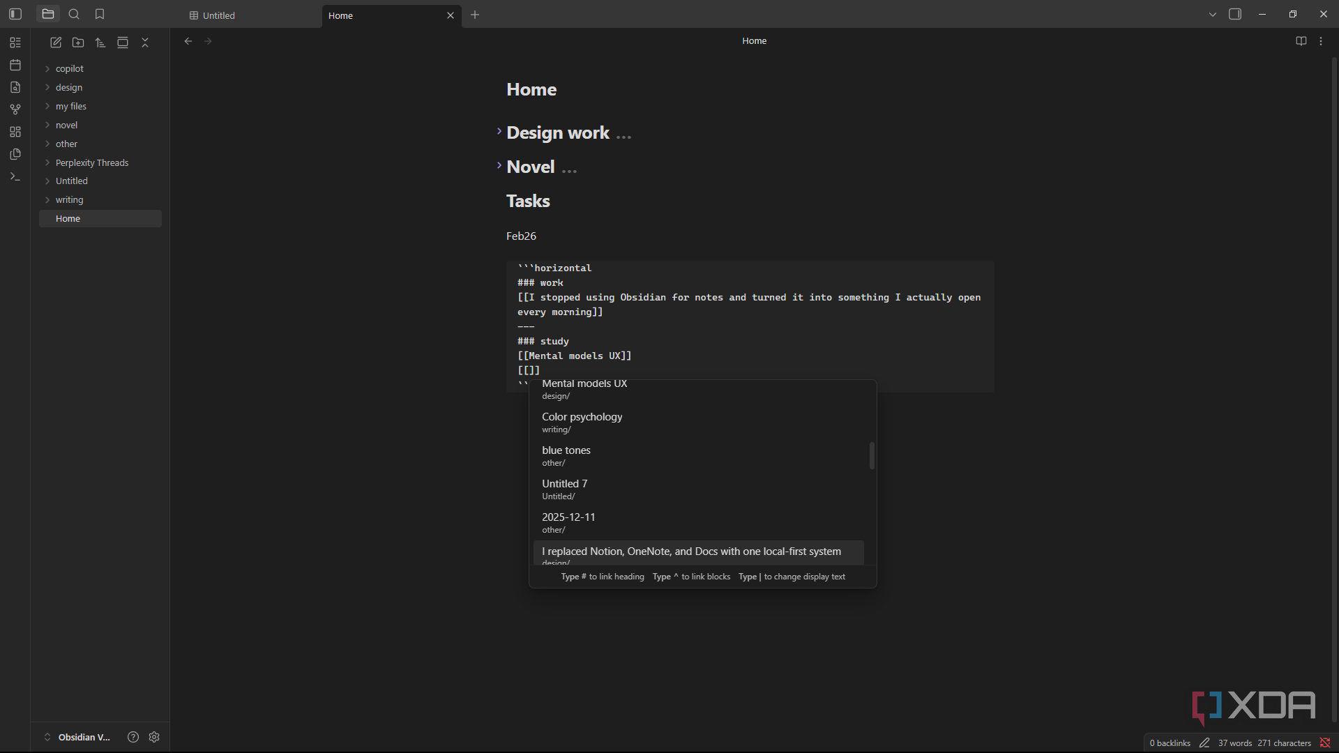 I stopped using Obsidian for notes and turned it into something I ...
