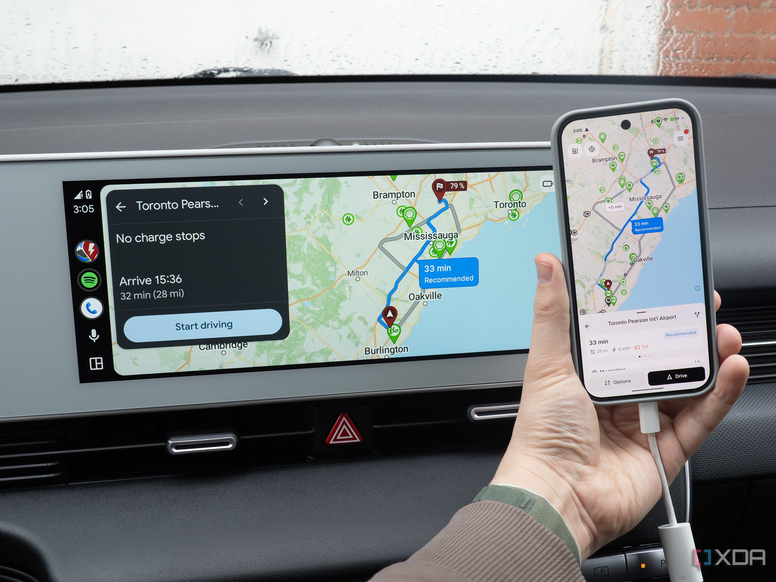 A better route planner on Android Auto 