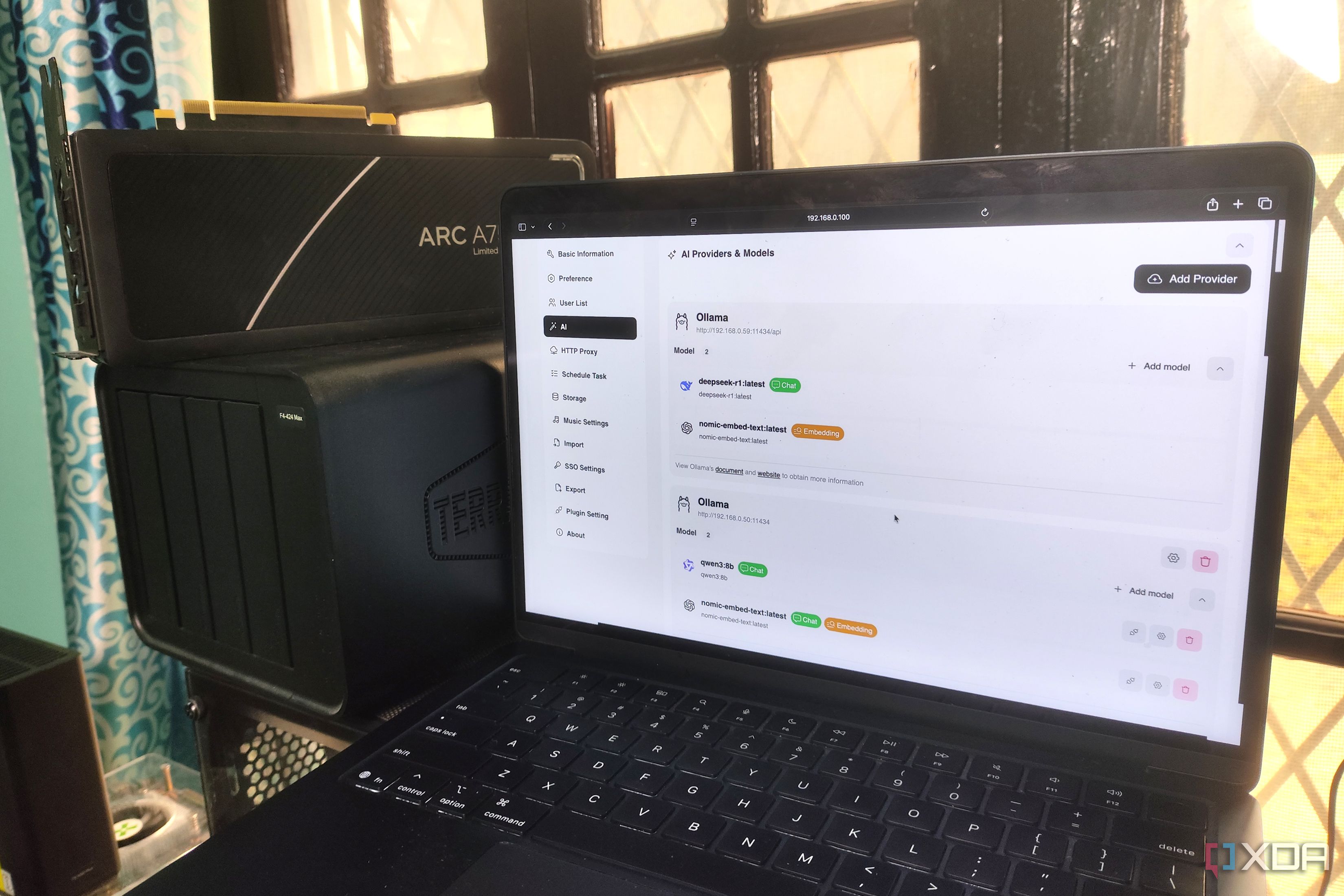 Configuring LLMs in Blinko