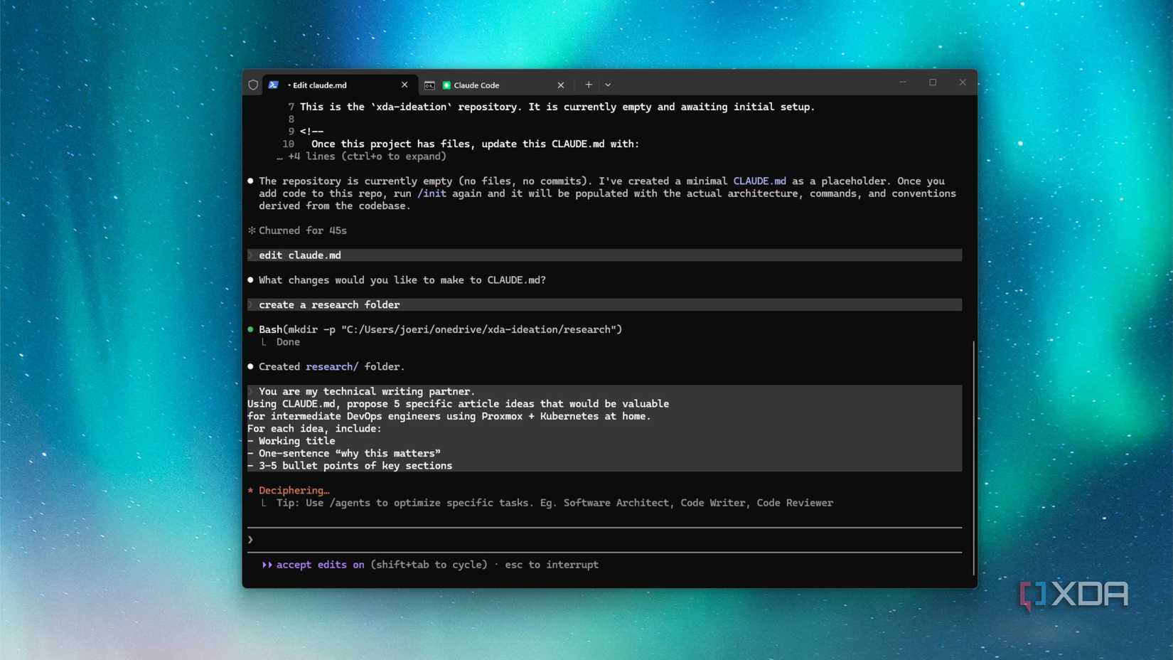 claude code looking for article topic ideas