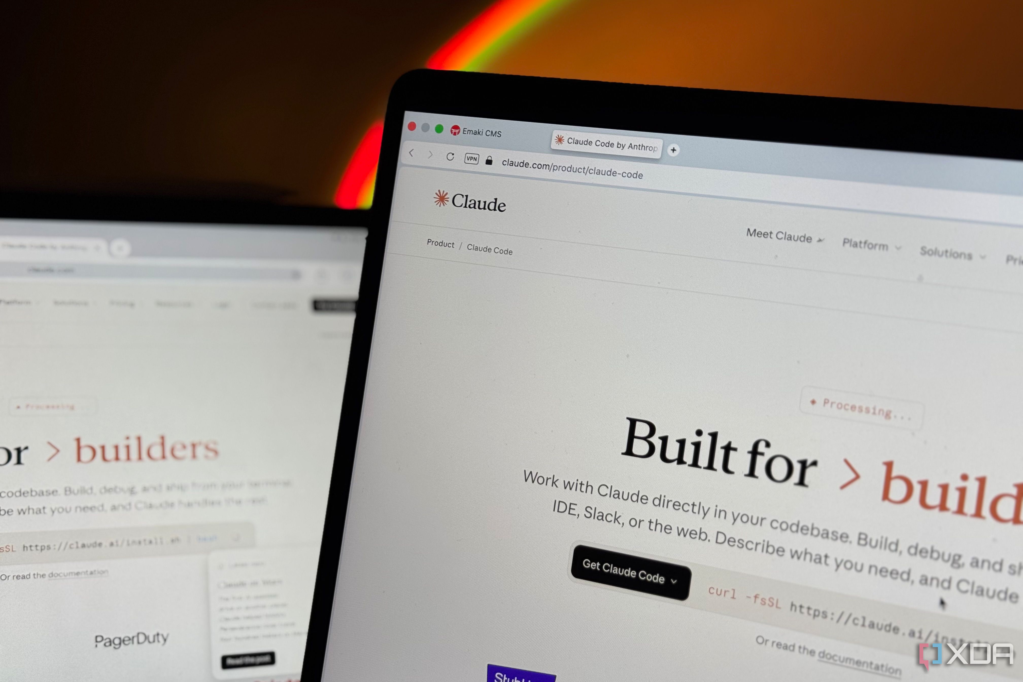 Claude Code on MacBook and iPad