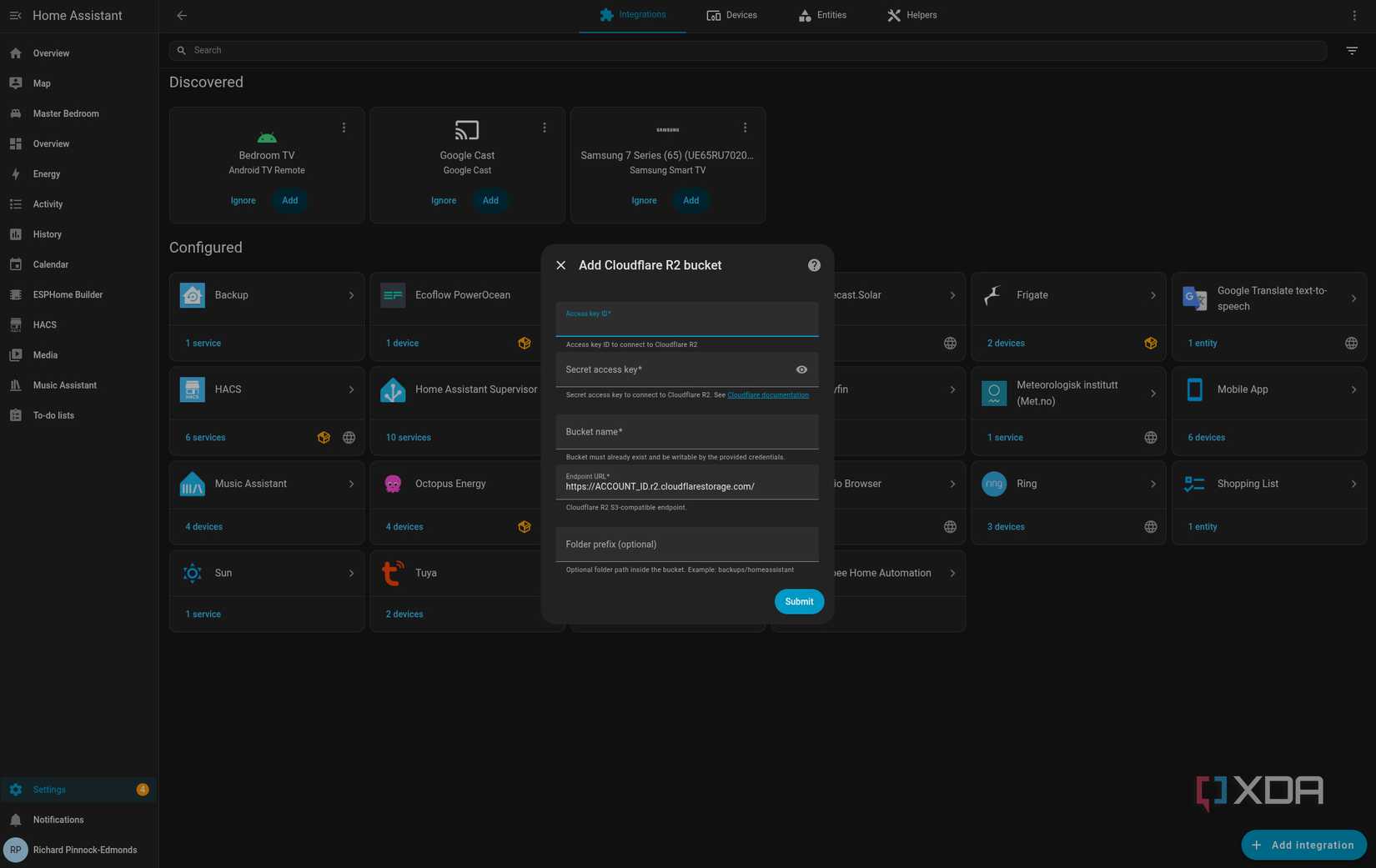 Home Assistant now backs up directly to Cloudflare R2, and the free ...