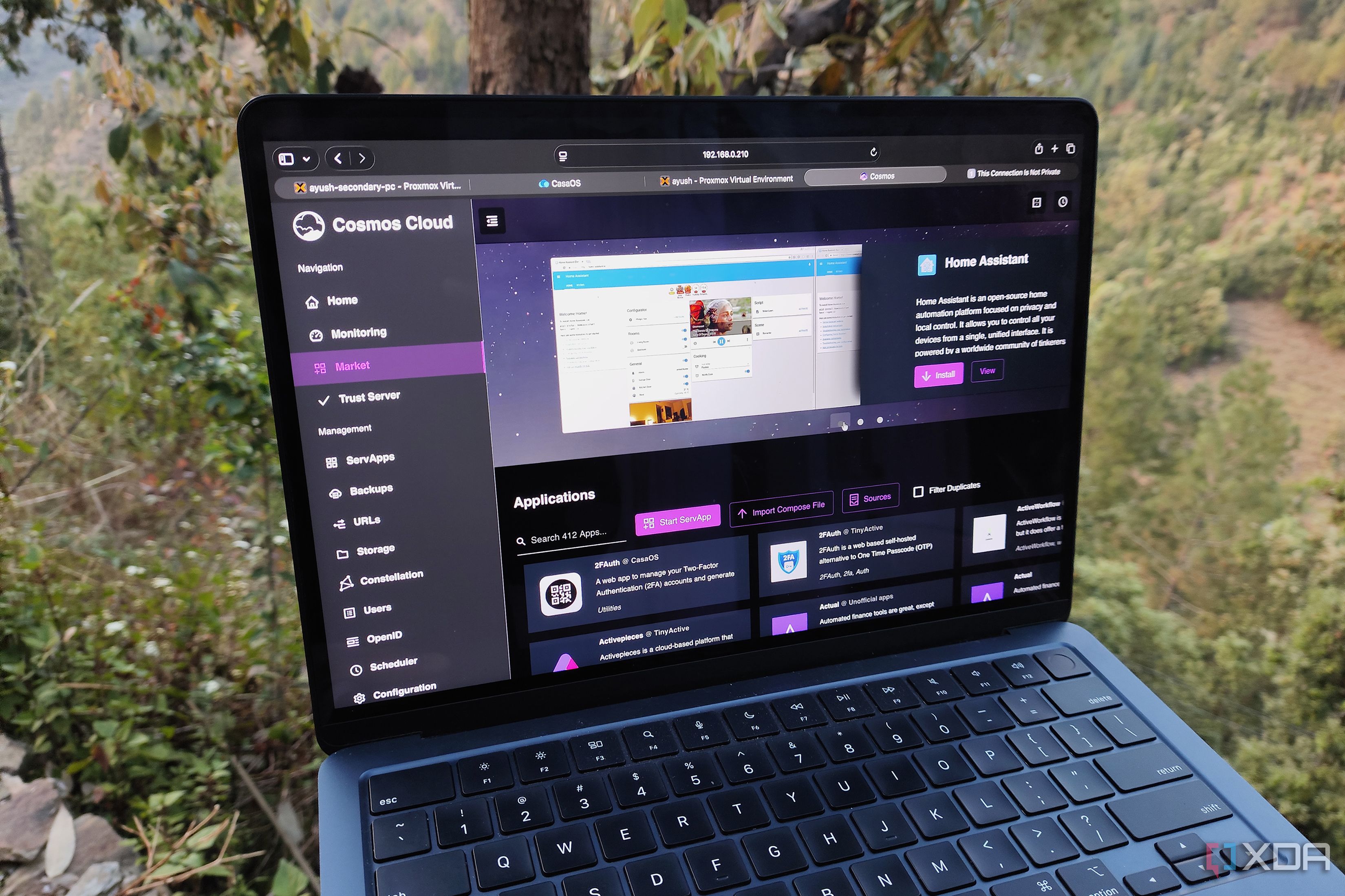 Accessing Cosmos from a MacBook