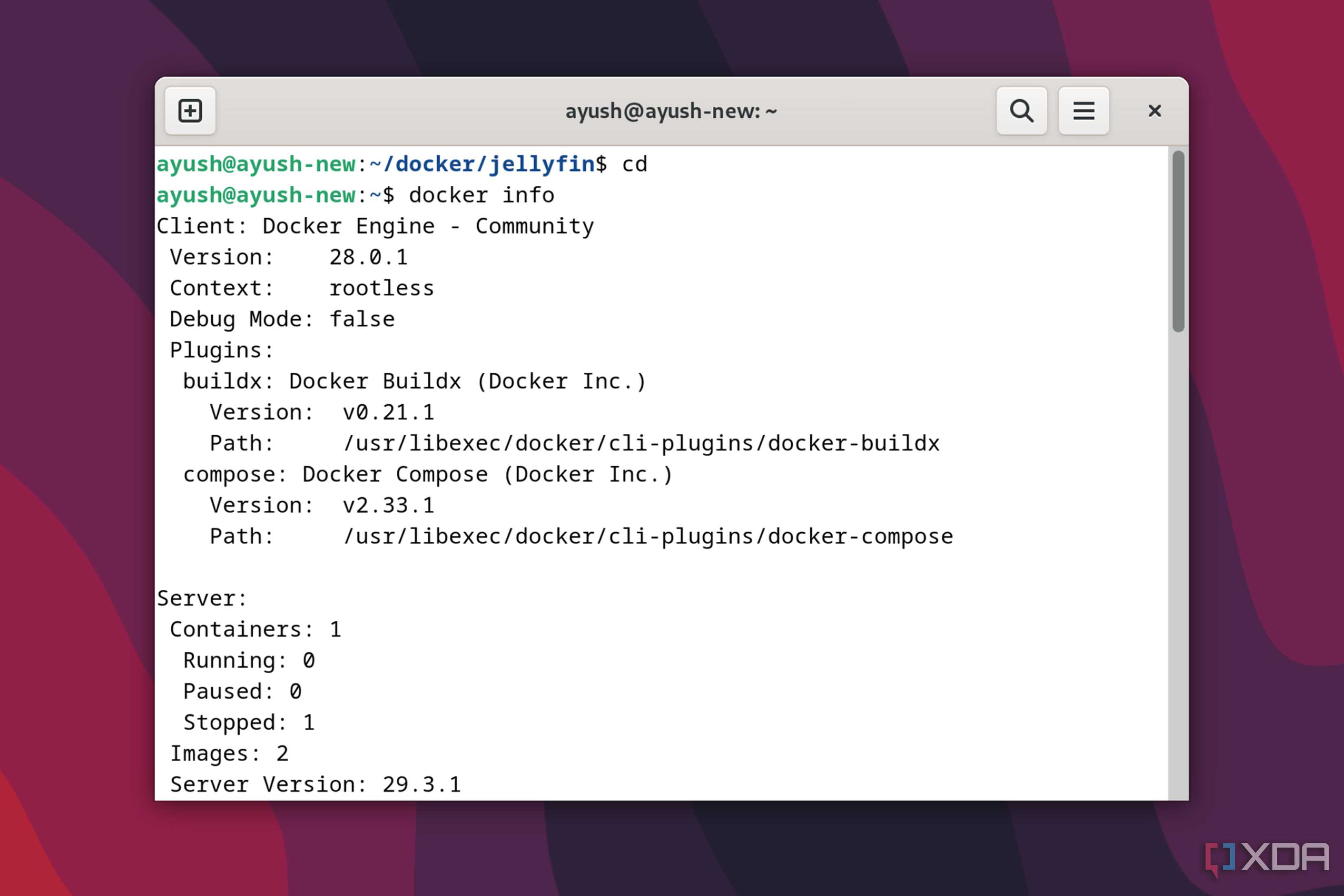 Docker rootless mode is a one-line fix most guides skip over