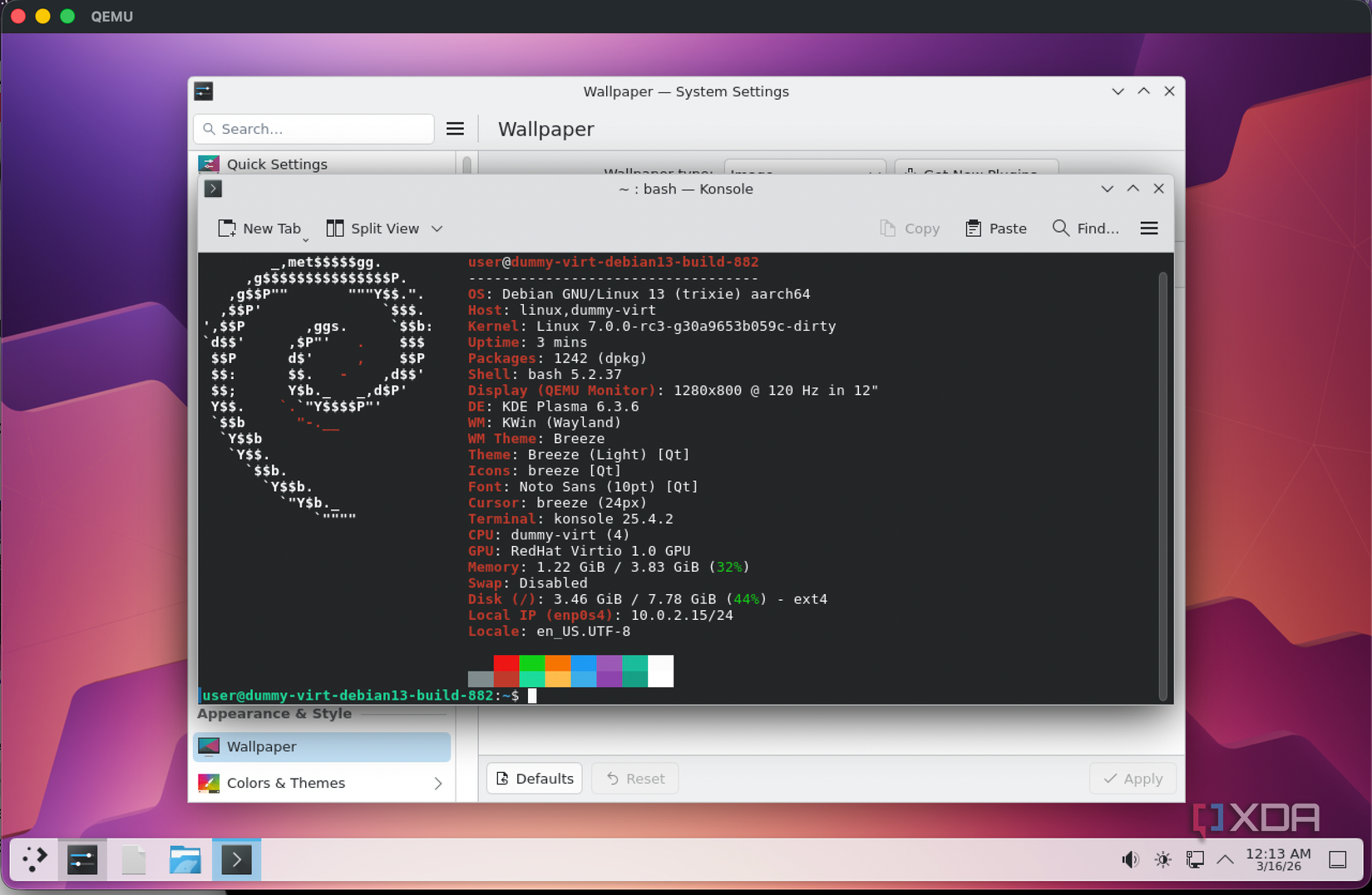 Flipper One firmware fastfetch
