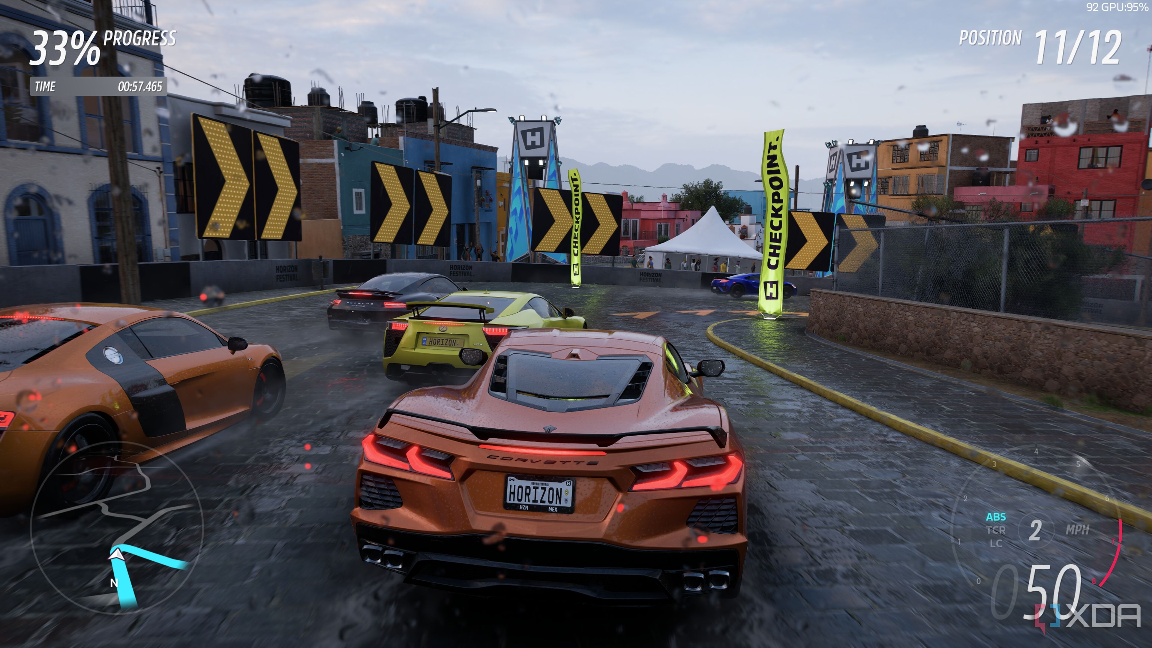 Forza Horizon 5 running on a Windows PC.