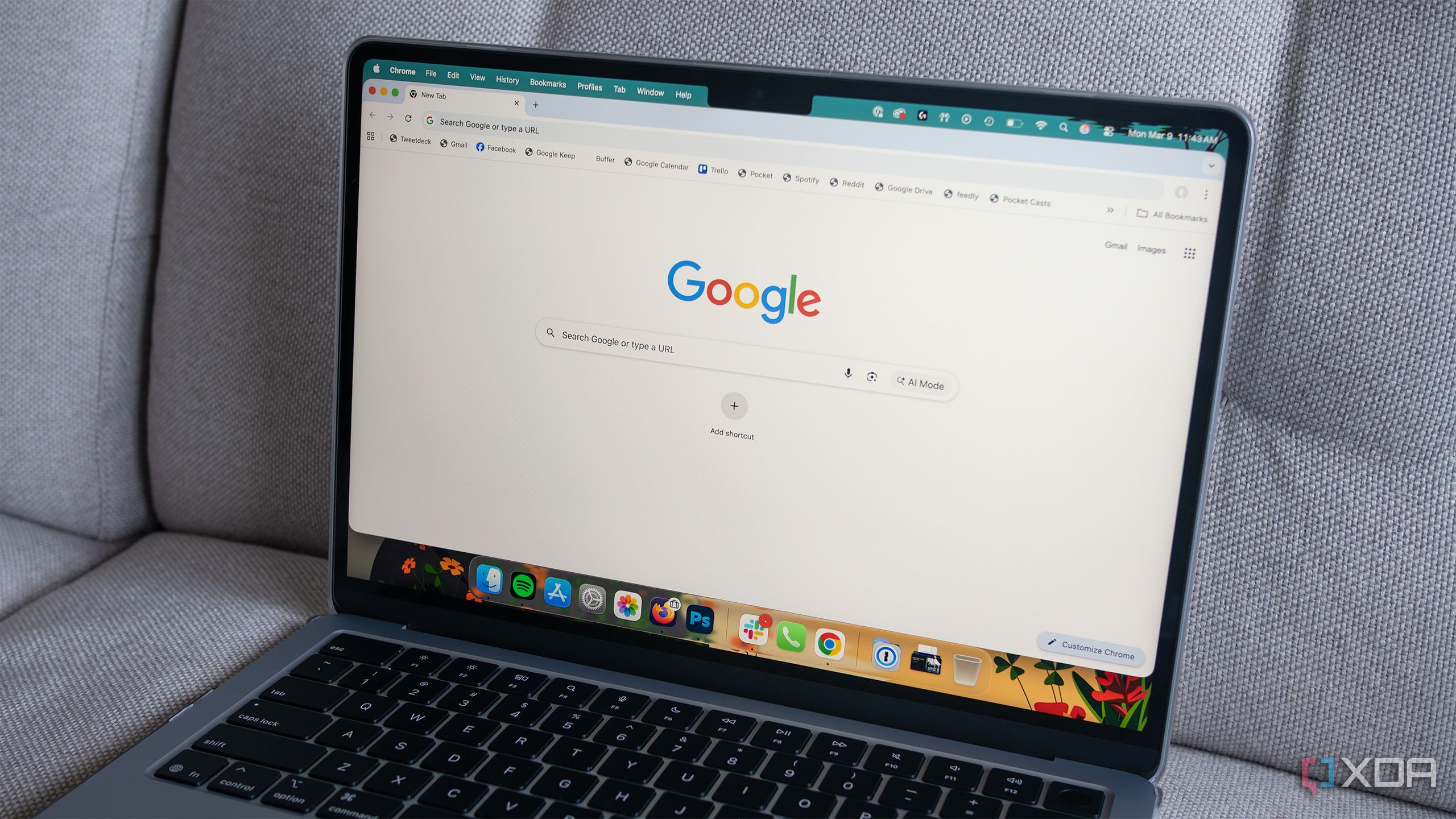 Google Chrome on macOS