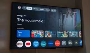 A google TV-powered Hisense television
