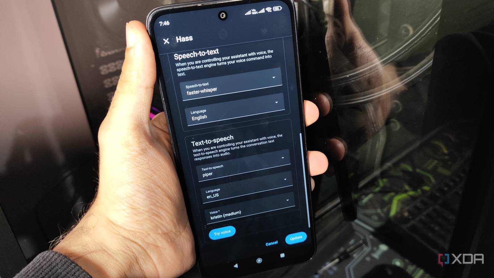 Substituí o Google Home e o Alexa+ por um assistente de voz nativo depois de perceber que a IA da nuvem não valia a pena comprometer a privacidade.