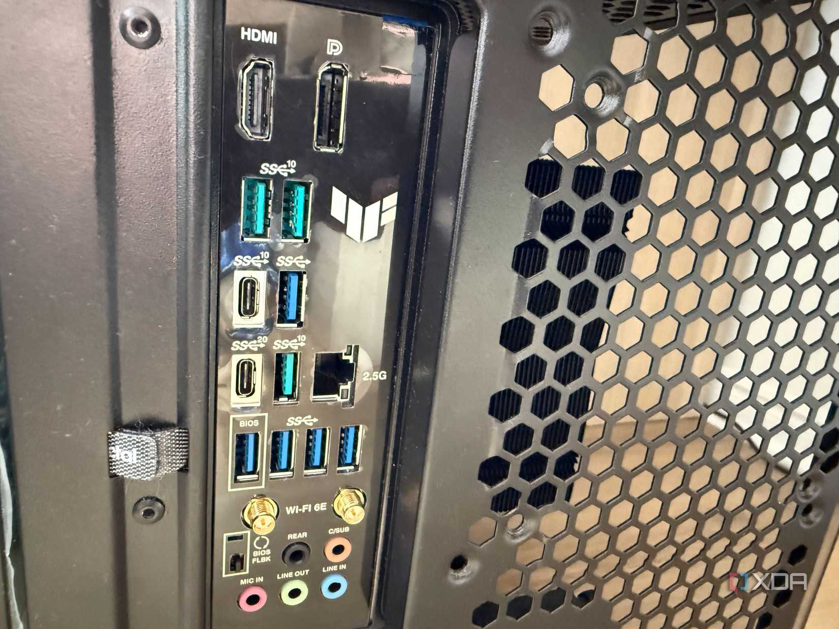I regret not paying more attention to motherboard rear I/O sooner