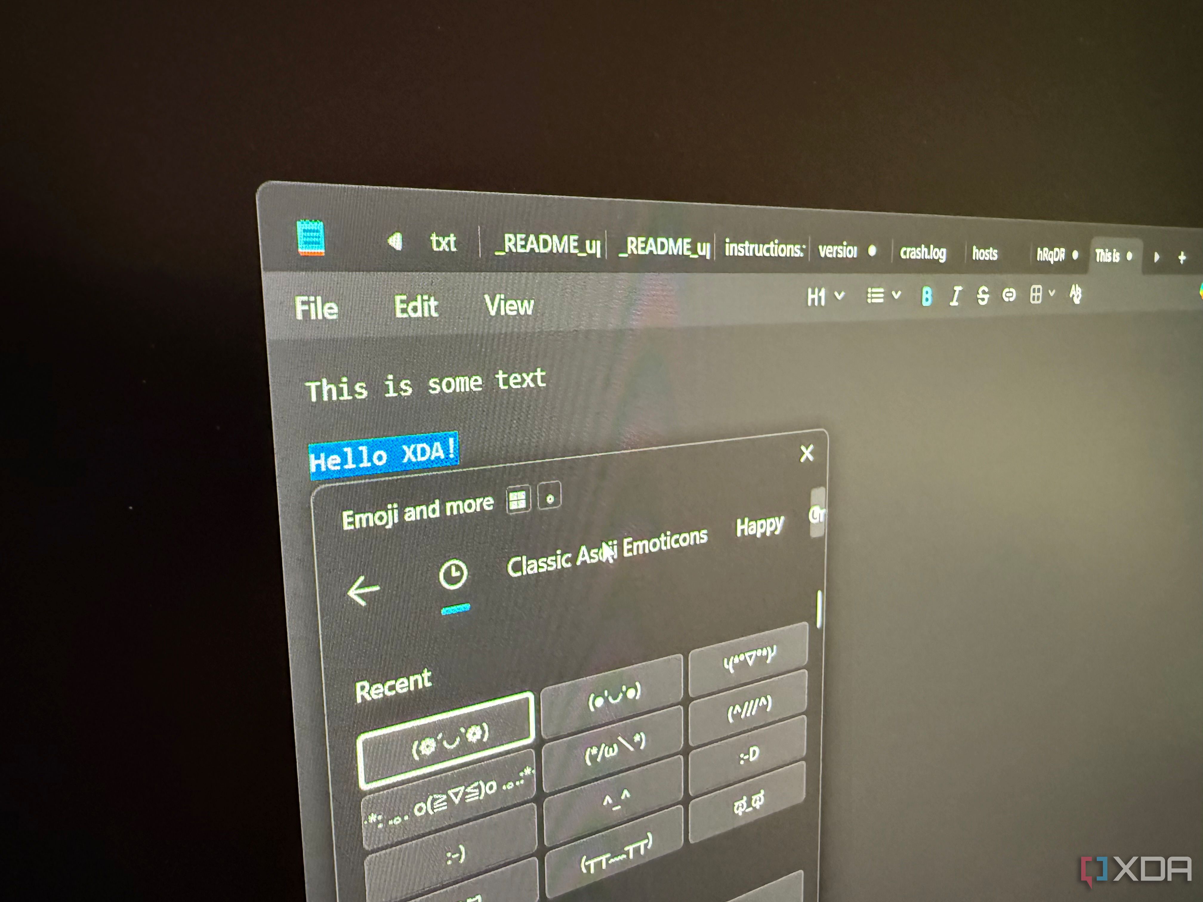 A photo of the windows 11 clipboard manager
