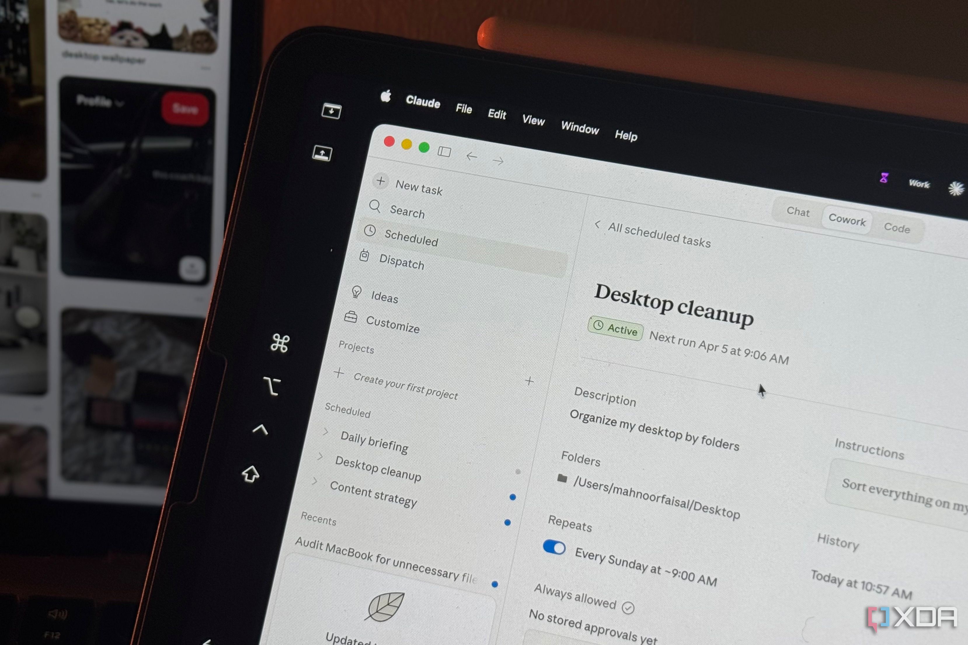 claude scheduled tasks