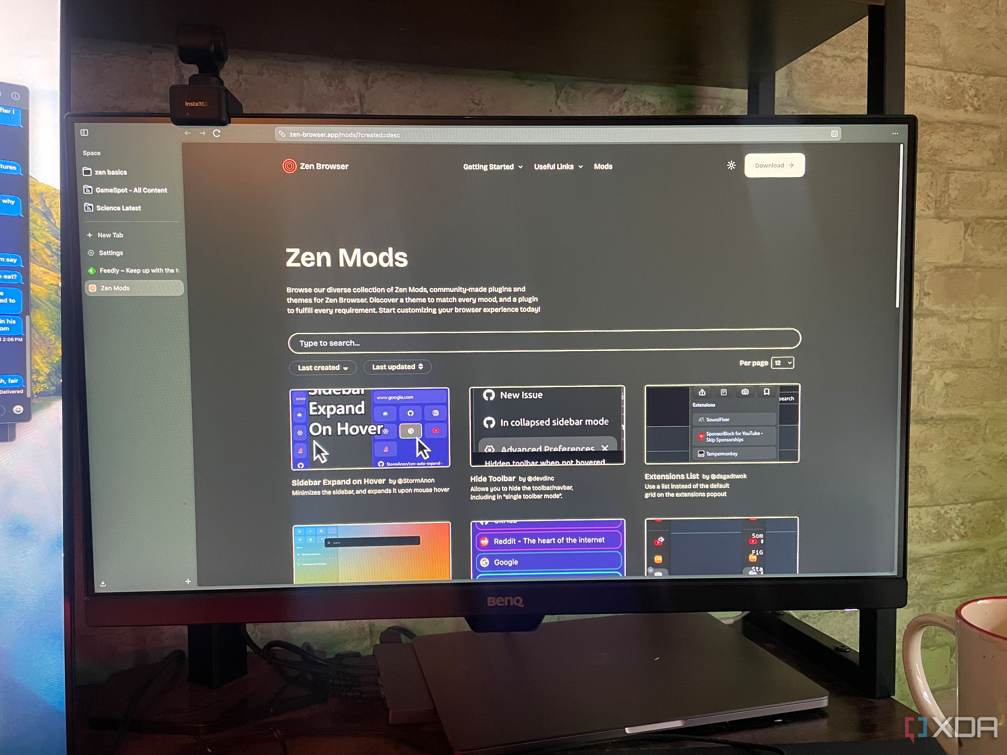 Zen Browser added live folders that turn my sidebar into an RSS
