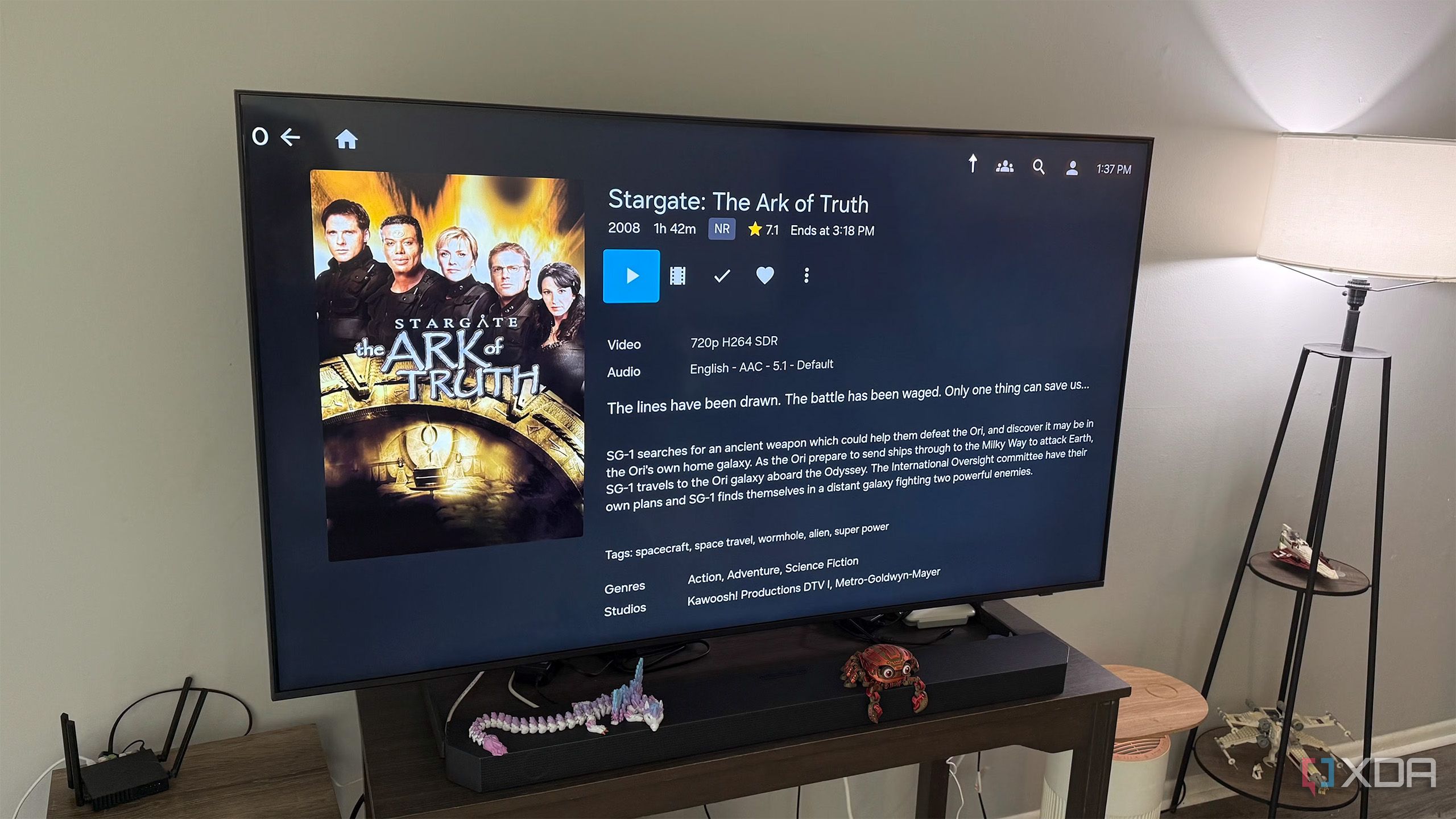 Jellyfin on a Samsung TV