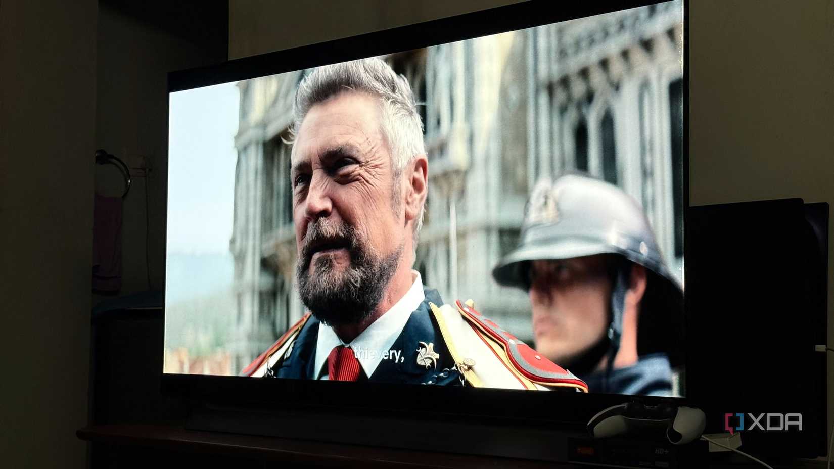 LC C8 OLED TV running Netflix