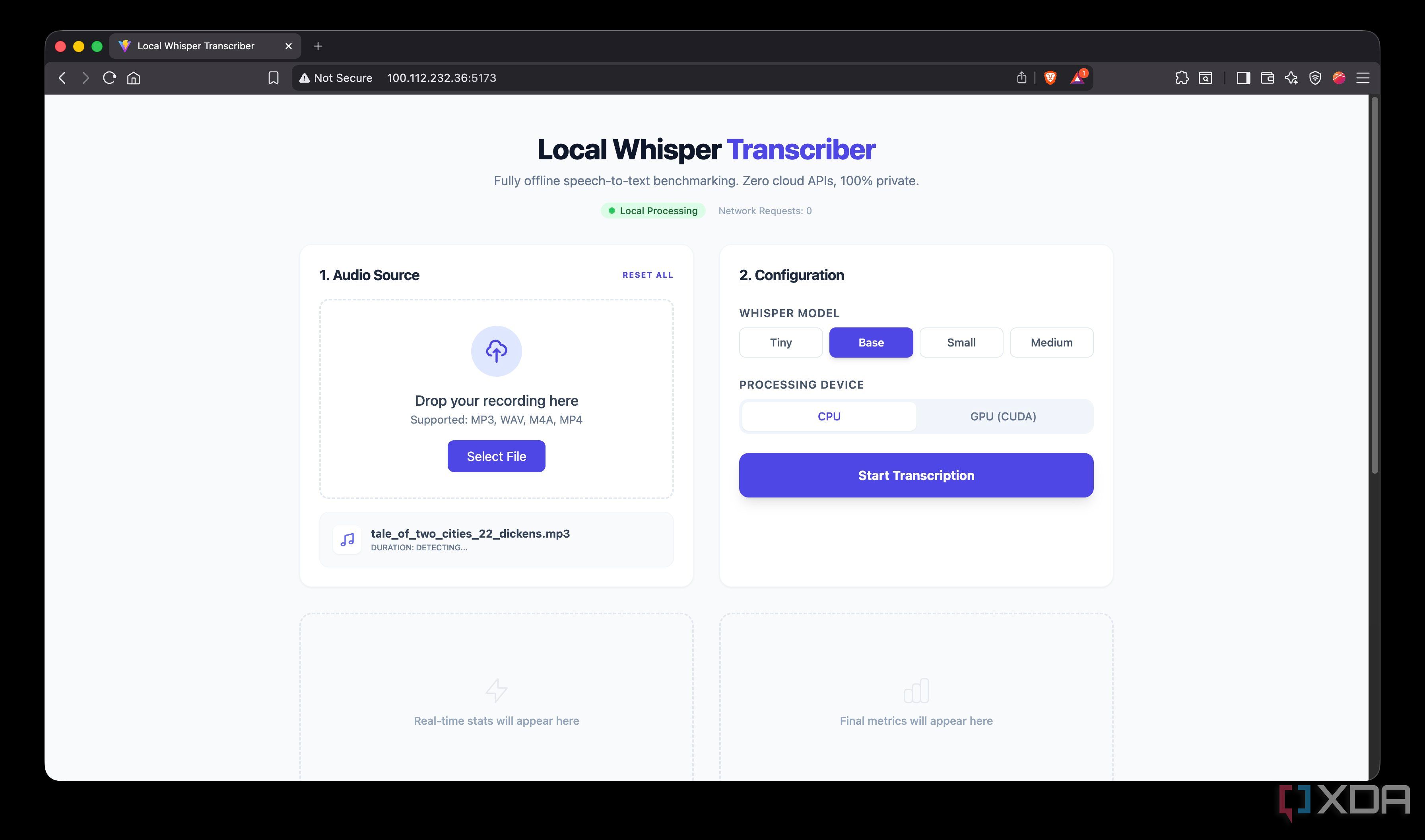 Local Whisper transcribes hour-long meetings in minutes without sending ...