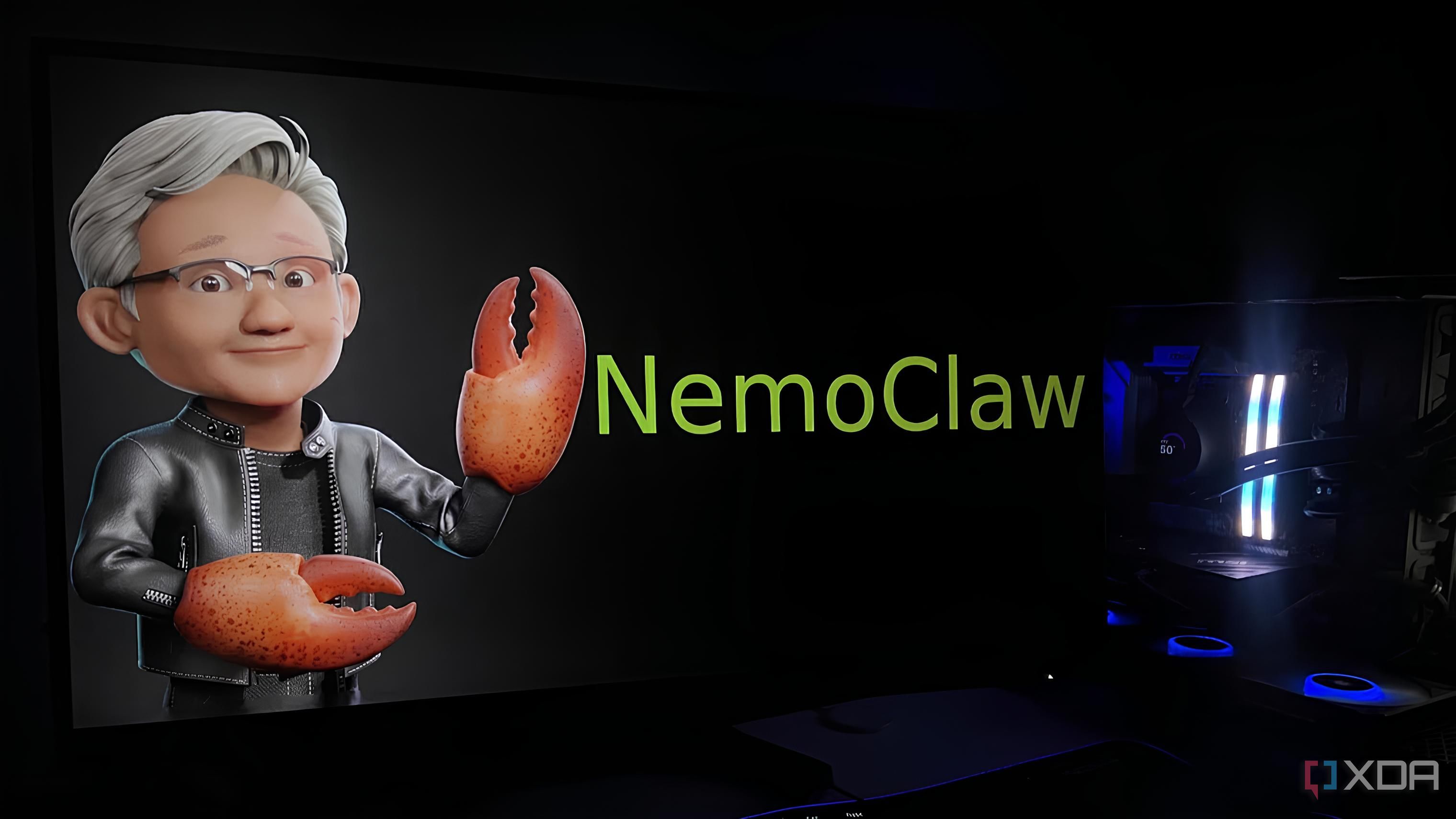 Image of NemoClaw on a PC.