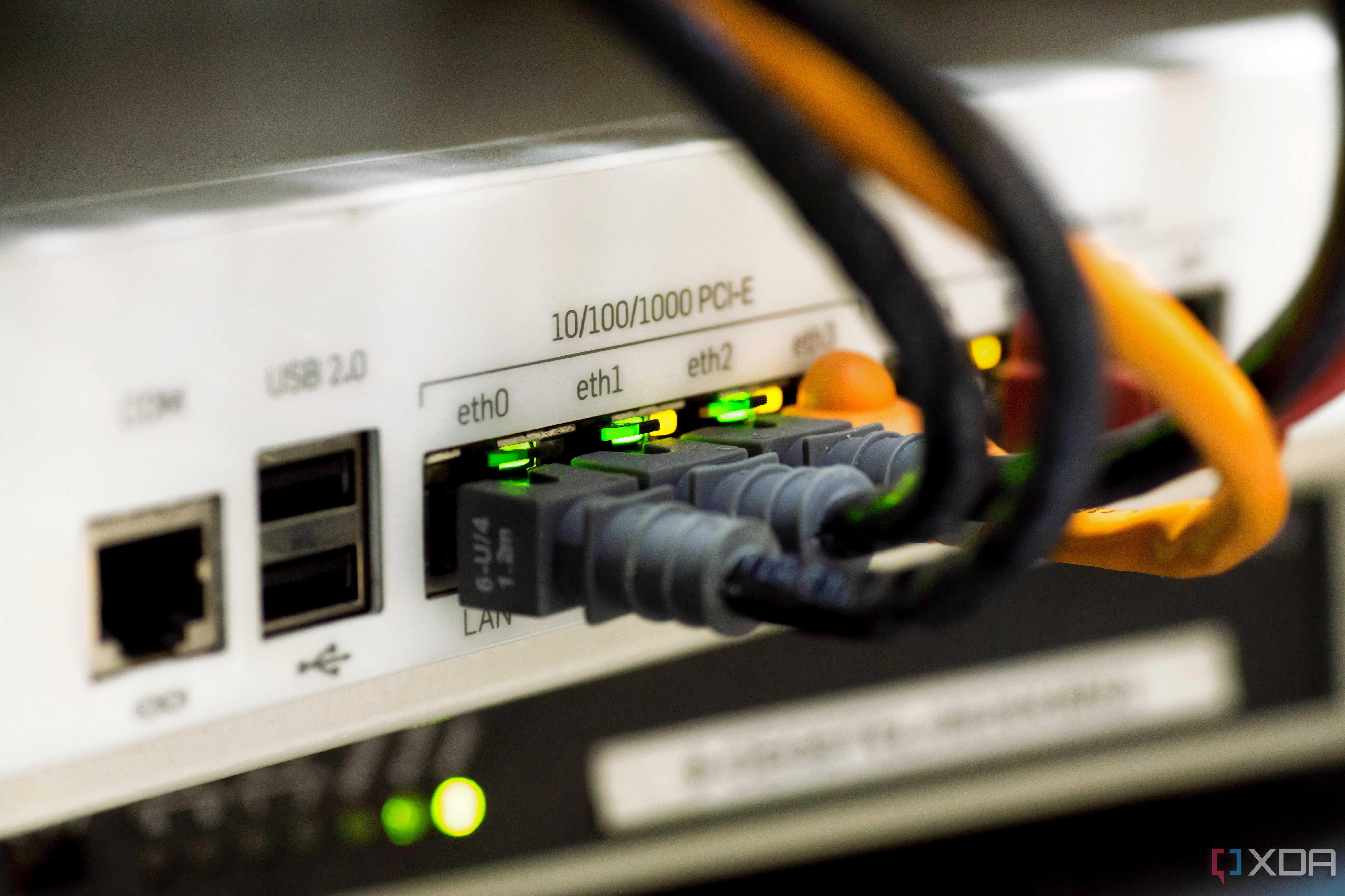 Copper Router Port Running Ethernet through my house taught me things no router upgrade ...