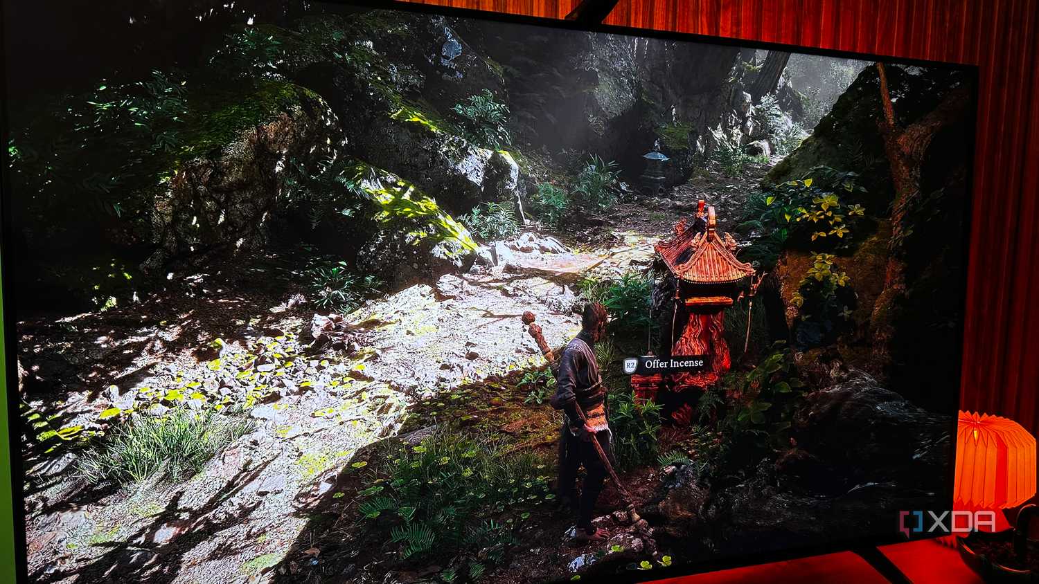 Black Myth: Wukong streaming via Moonlight on a 4K TV.
