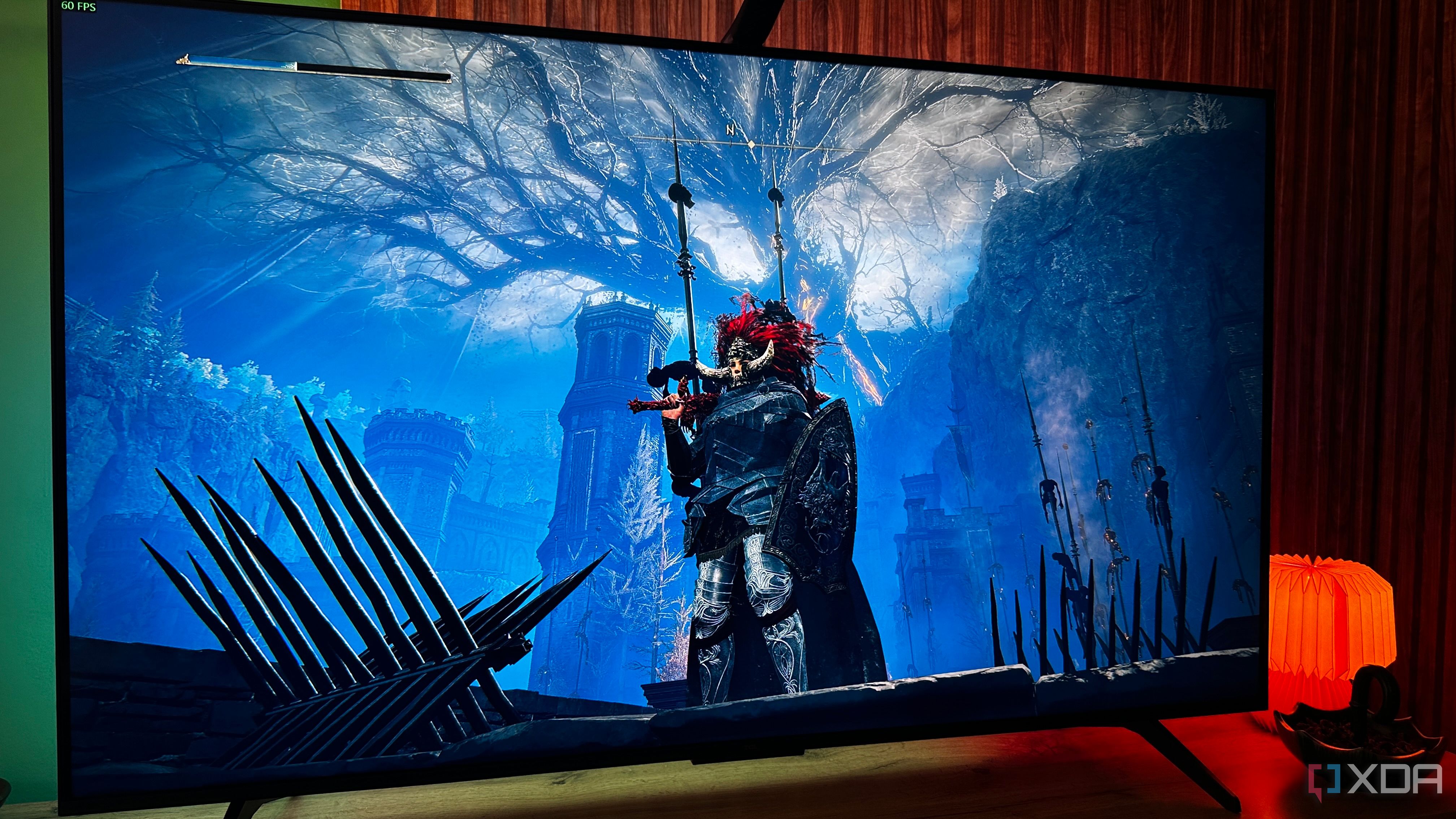 Elden Ring streaming via Moonlight on a 4K TV.