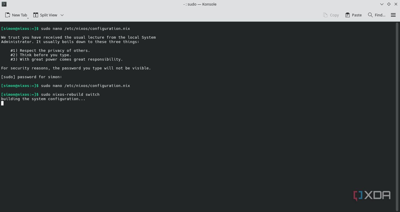 I installed NixOS on my daily driver, but I went back to Fedora in a week