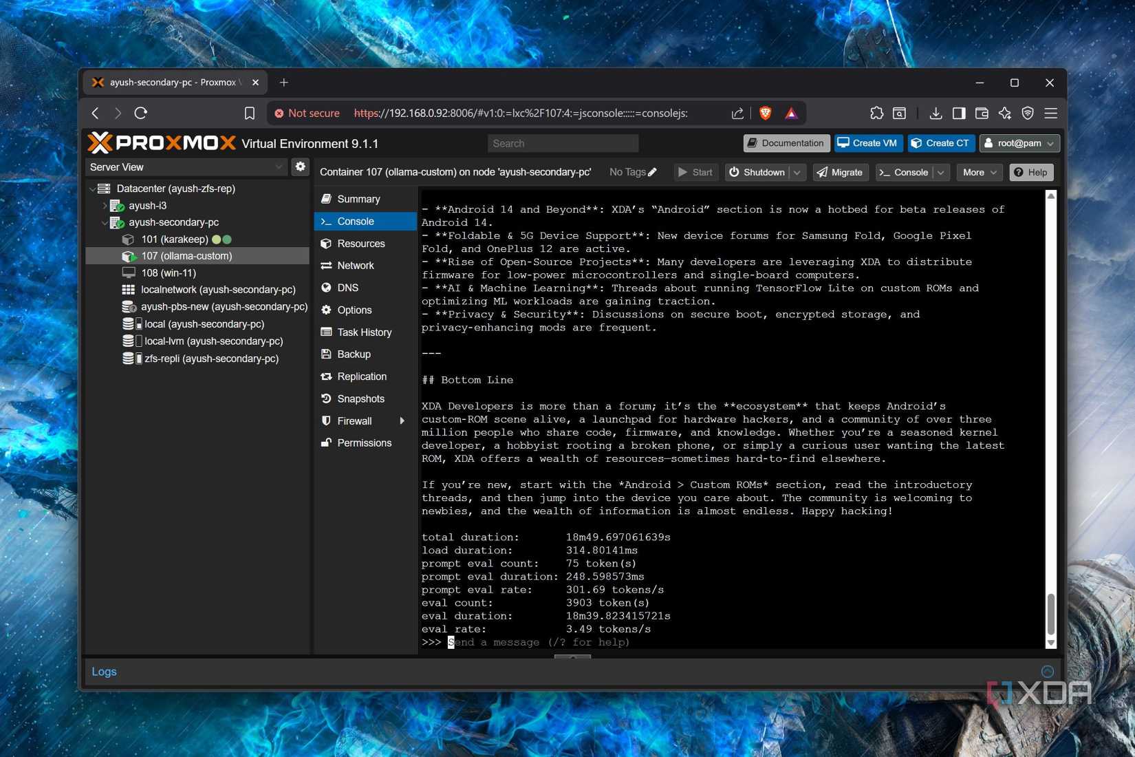 Benchmarking Ollama LLMs