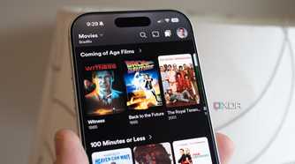 Part of the Plex app on an iPhone 17 Pro
