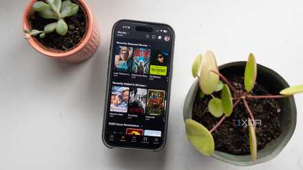The Plex app on the iPhone 17 Pro