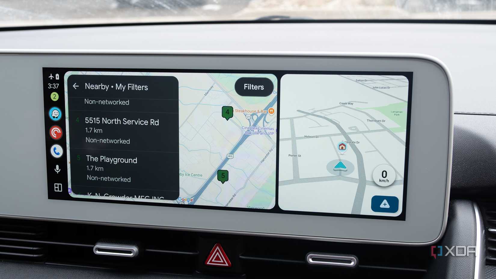 Android Auto avec PlugShare