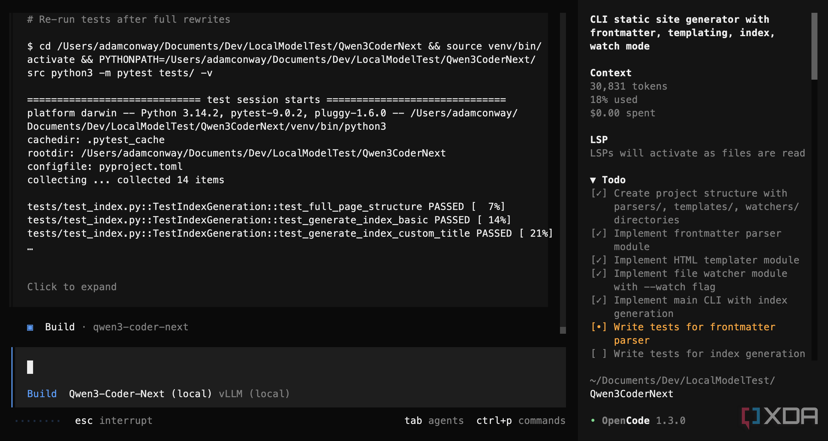 I tested Qwen3 Coder Next against four other local AI coding models ...
