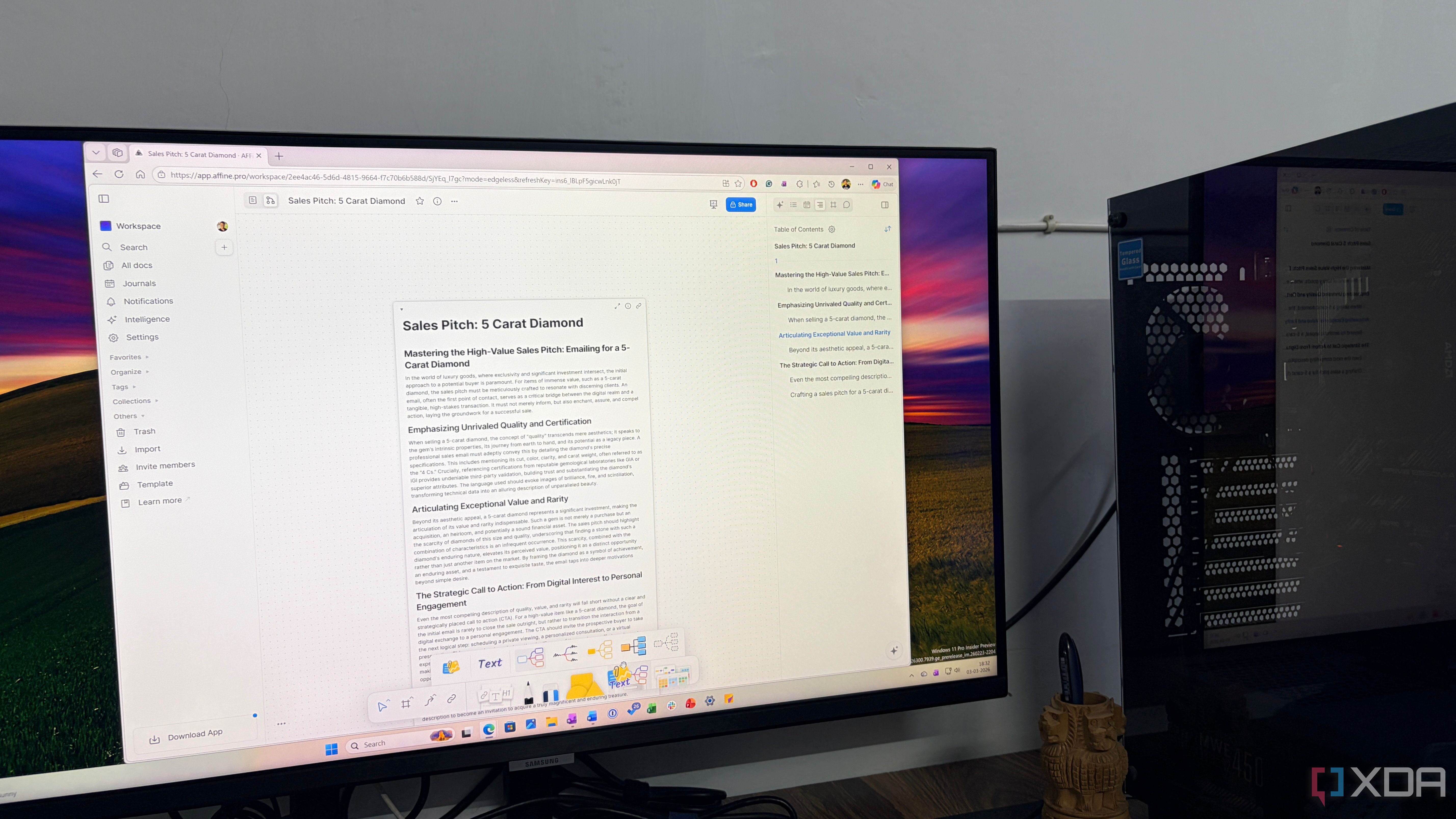 why I use AFFiNE over Notion and Obsidian