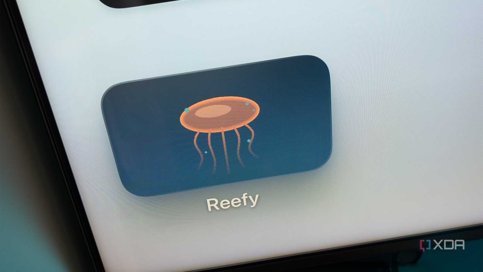 Reefy's icon on the Apple TV 4K's home screen