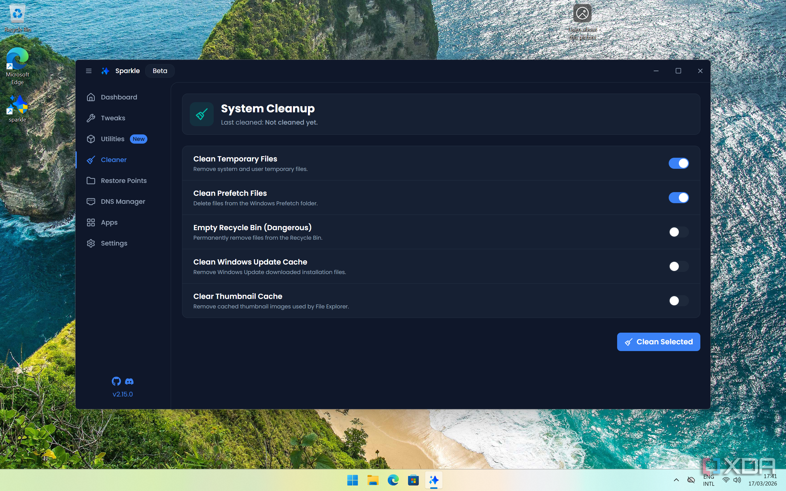 I found a Windows debloating tool that actually lets you undo ...