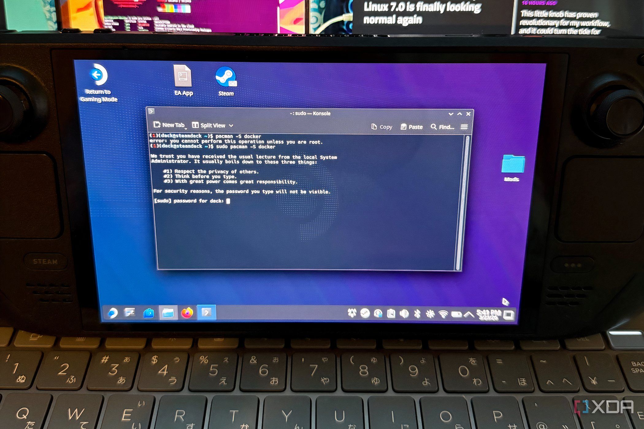 I tried to make my Steam Deck a real server, and it’s better at it than it has any right to be