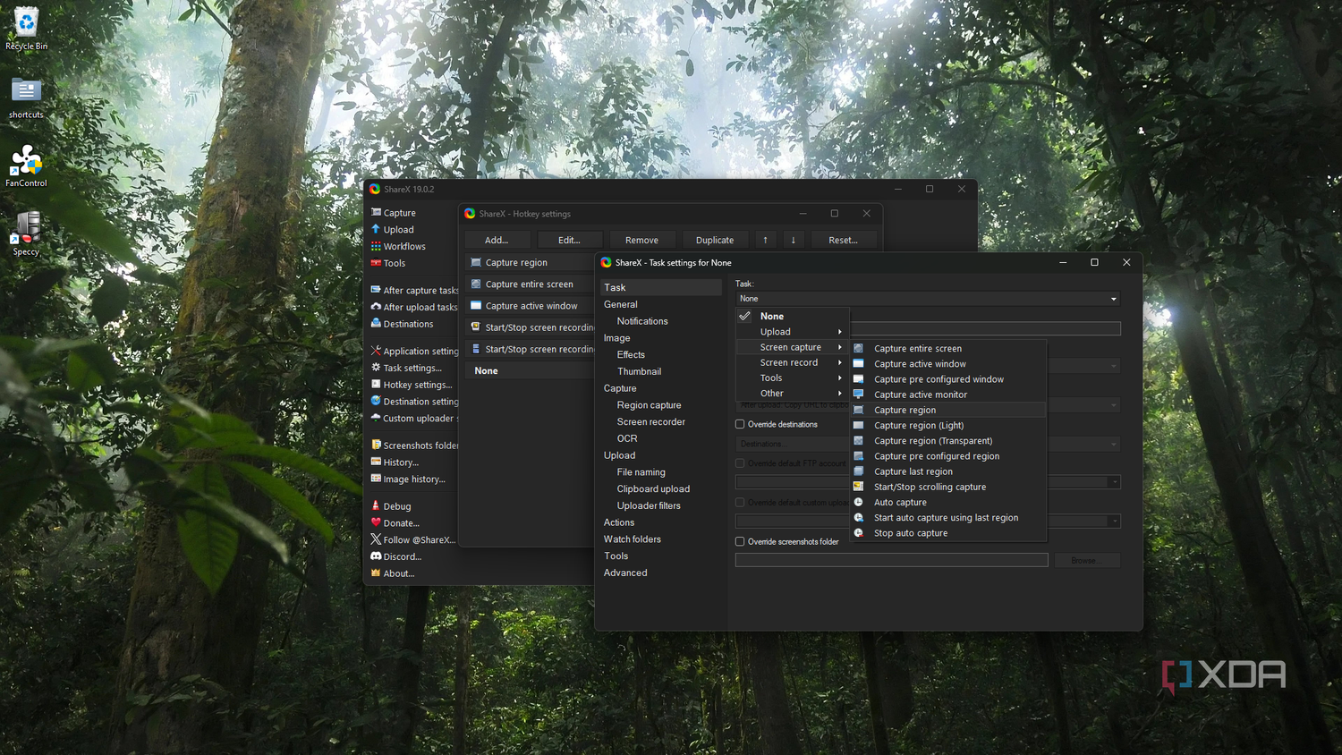 Sharex Task Settings I replaced Windows Snipping Tool with this open-source app, and it's so ...