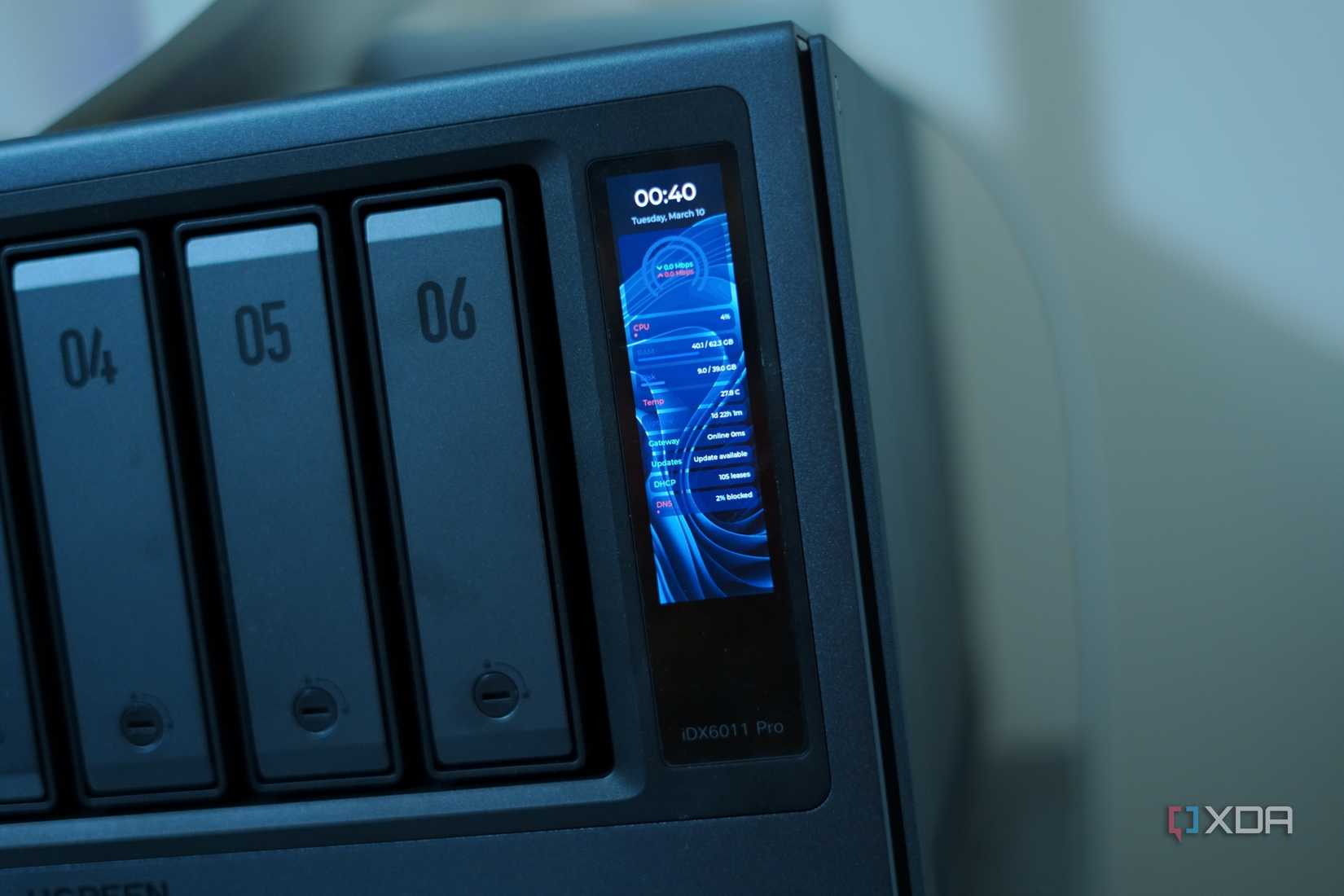 ugreen idx 6011 pro nas screen