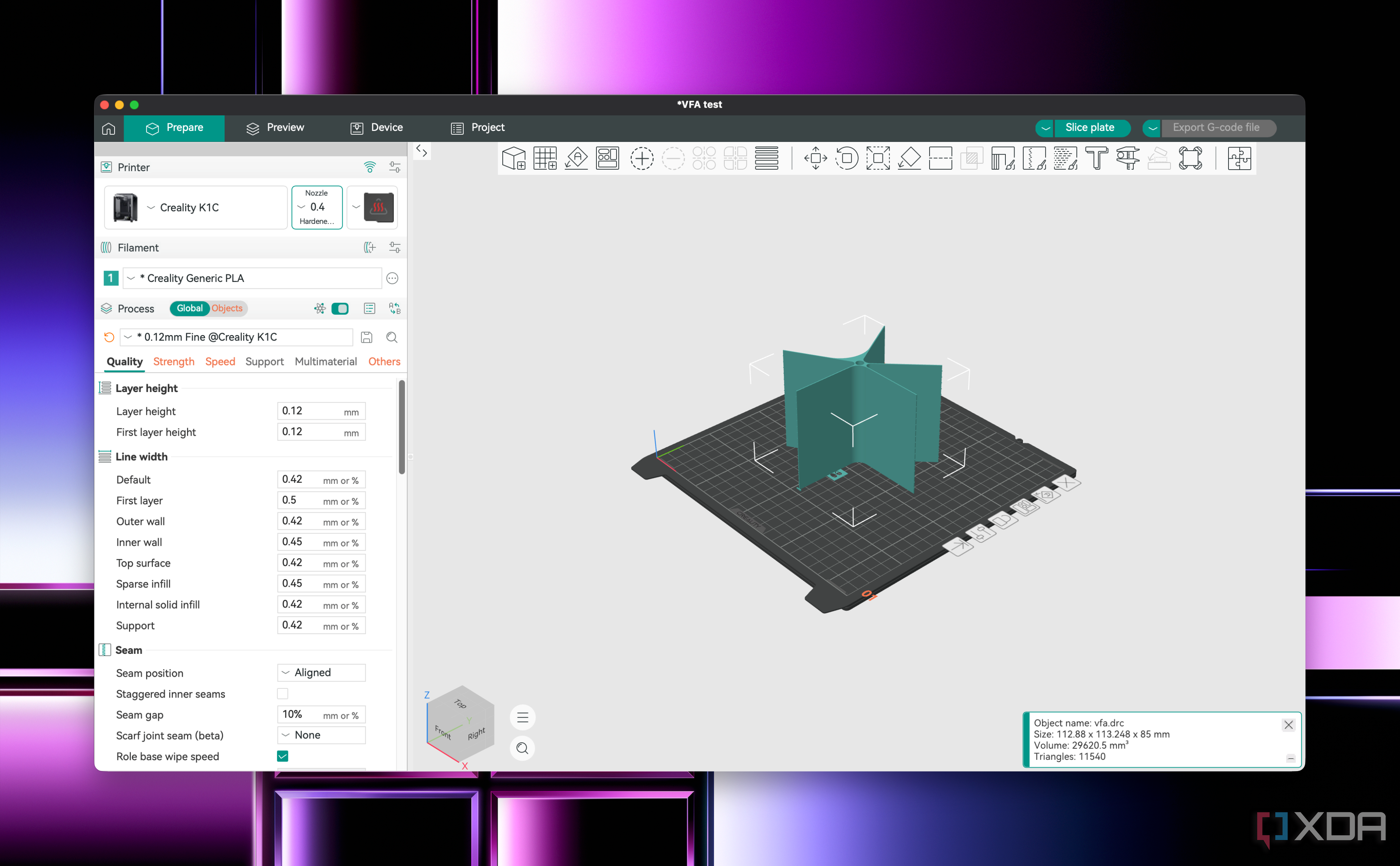 Faster 3D prints came out cleaner, and I finally understand why default ...