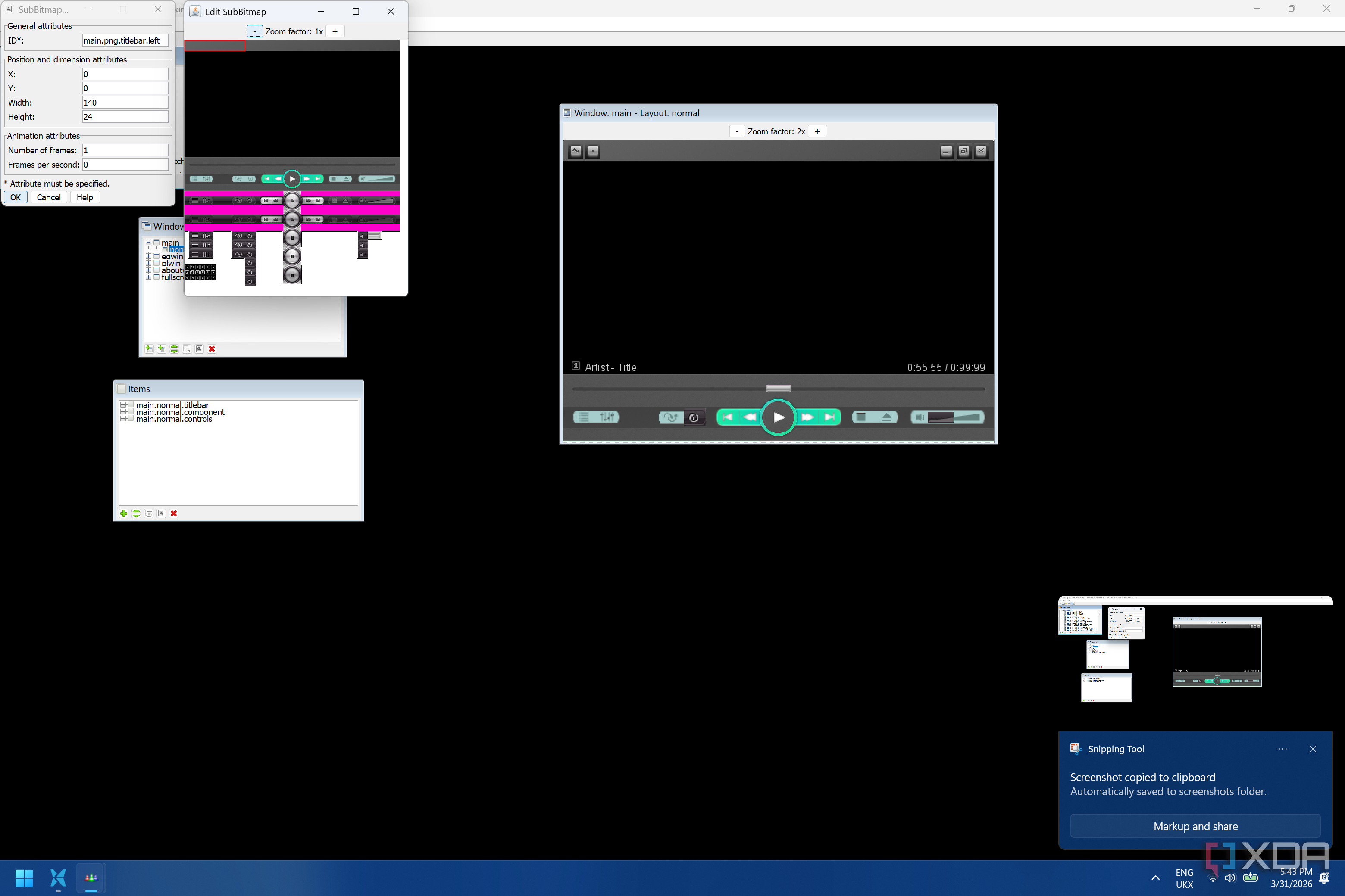 I tried to customize VLC with its official skin editor, and I learned ...