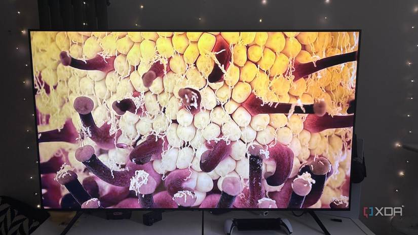TV showing image after changing RGB Range settings