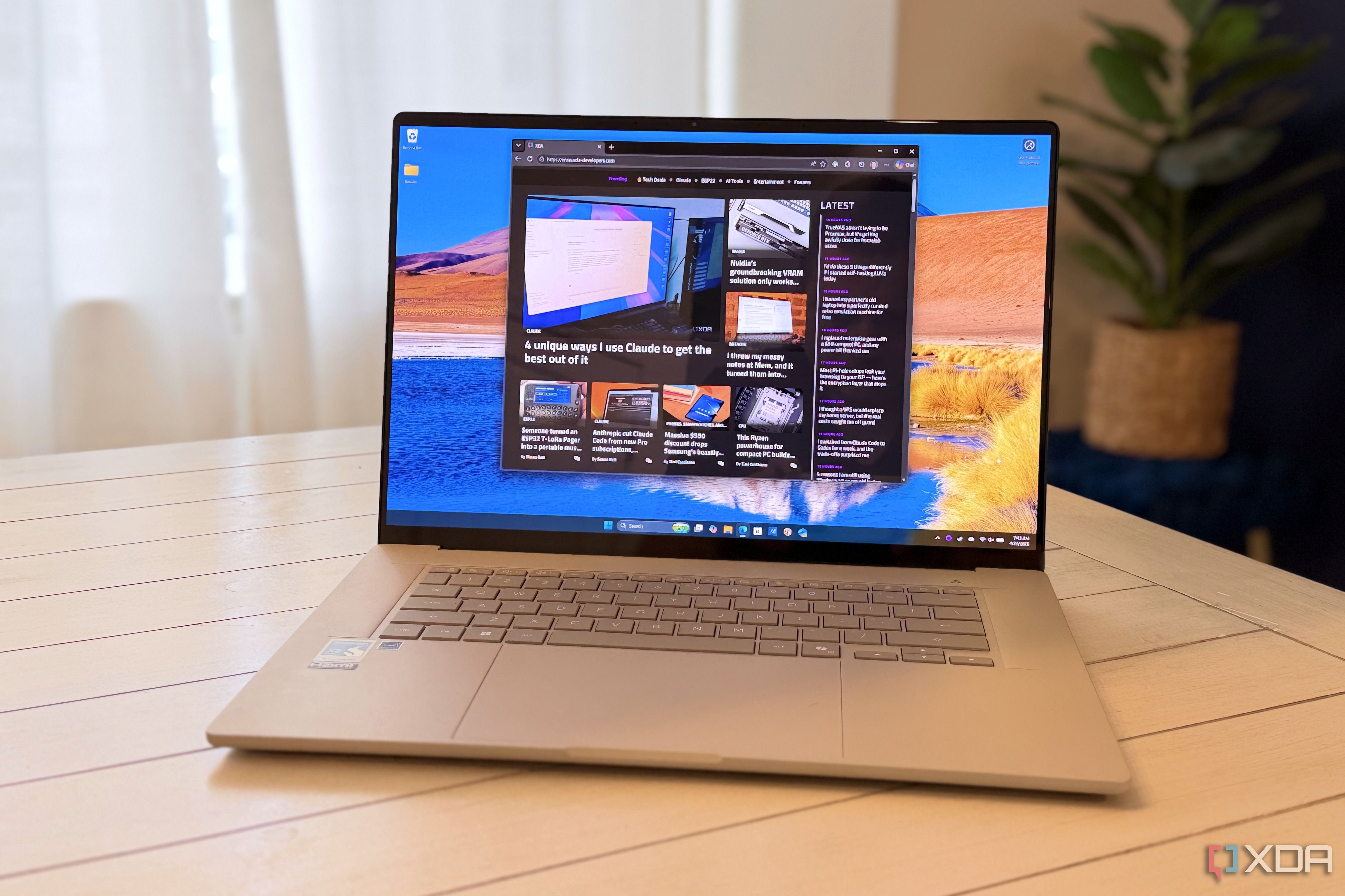 I replaced my desktop with a Snapdragon X2 Plus laptop, and the only thing I missed was the GPU