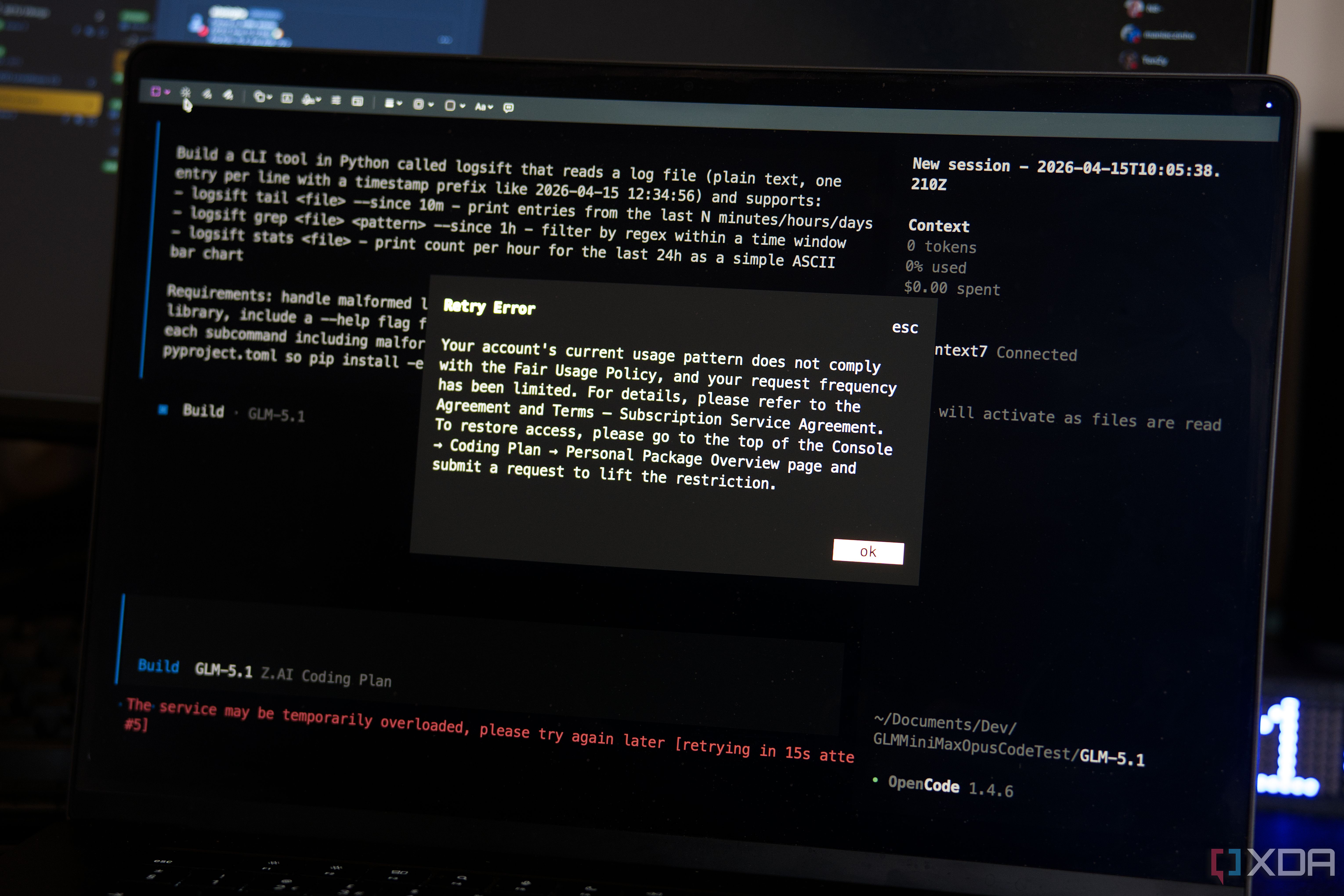 Banned in GLM-5.1 by Z.ai
