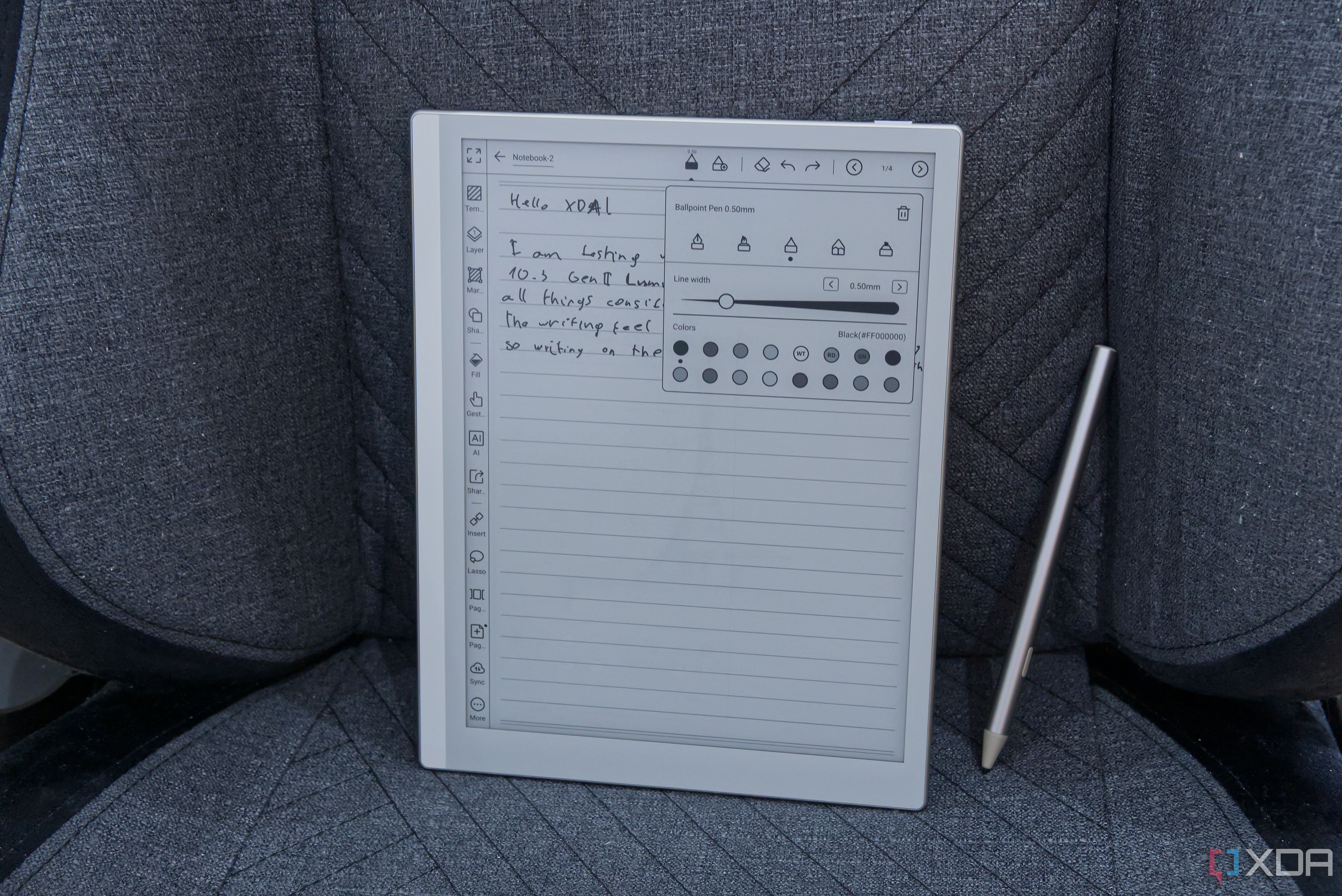 The new Boox Go 10.3 does everything my ReMarkable did, plus it's