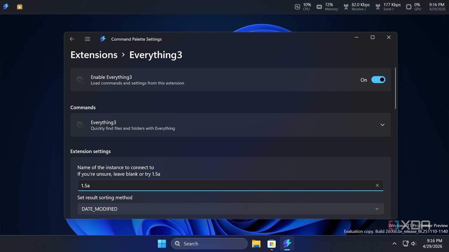 Command Extensions PowerToys finally has a launcher that's just as good as Wox or Flow