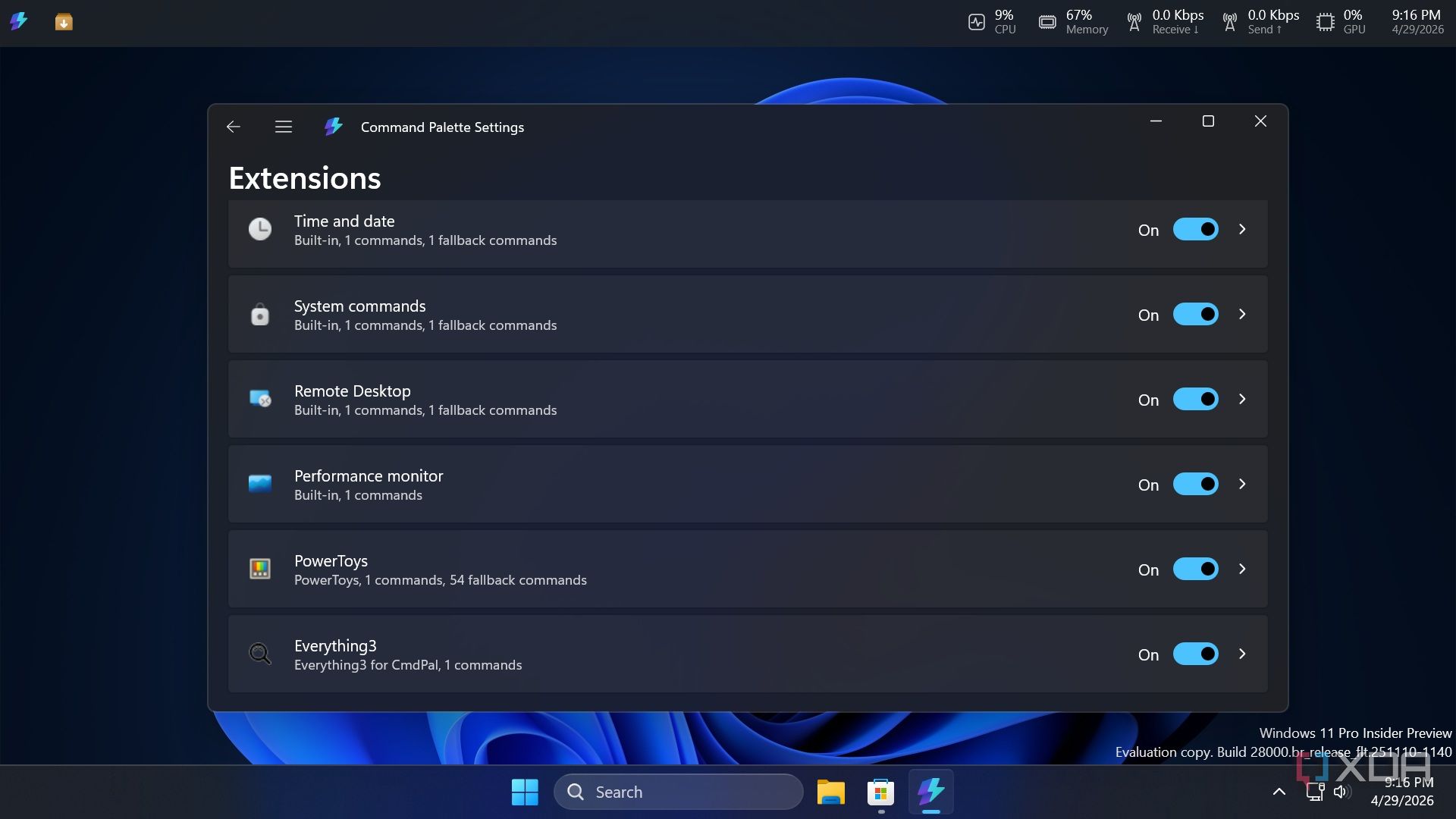 PowerToys finally has a launcher that's just as good as Wox or Flow