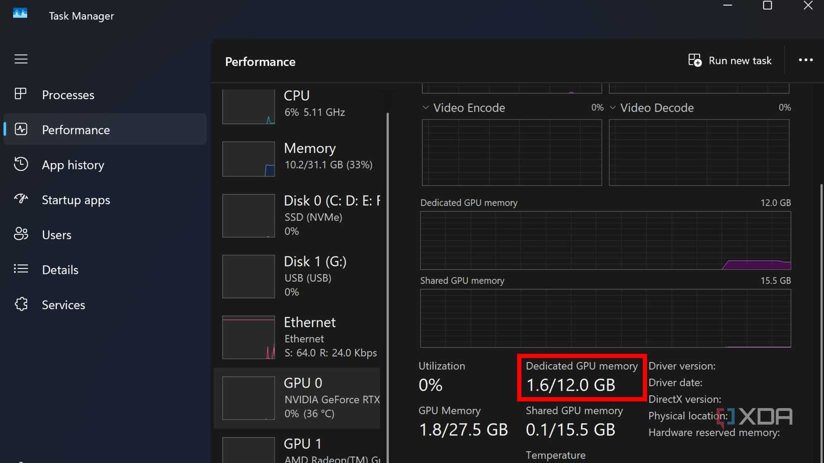 I turned off HAGS and gained back a gigabyte of VRAM with almost no FPS ...