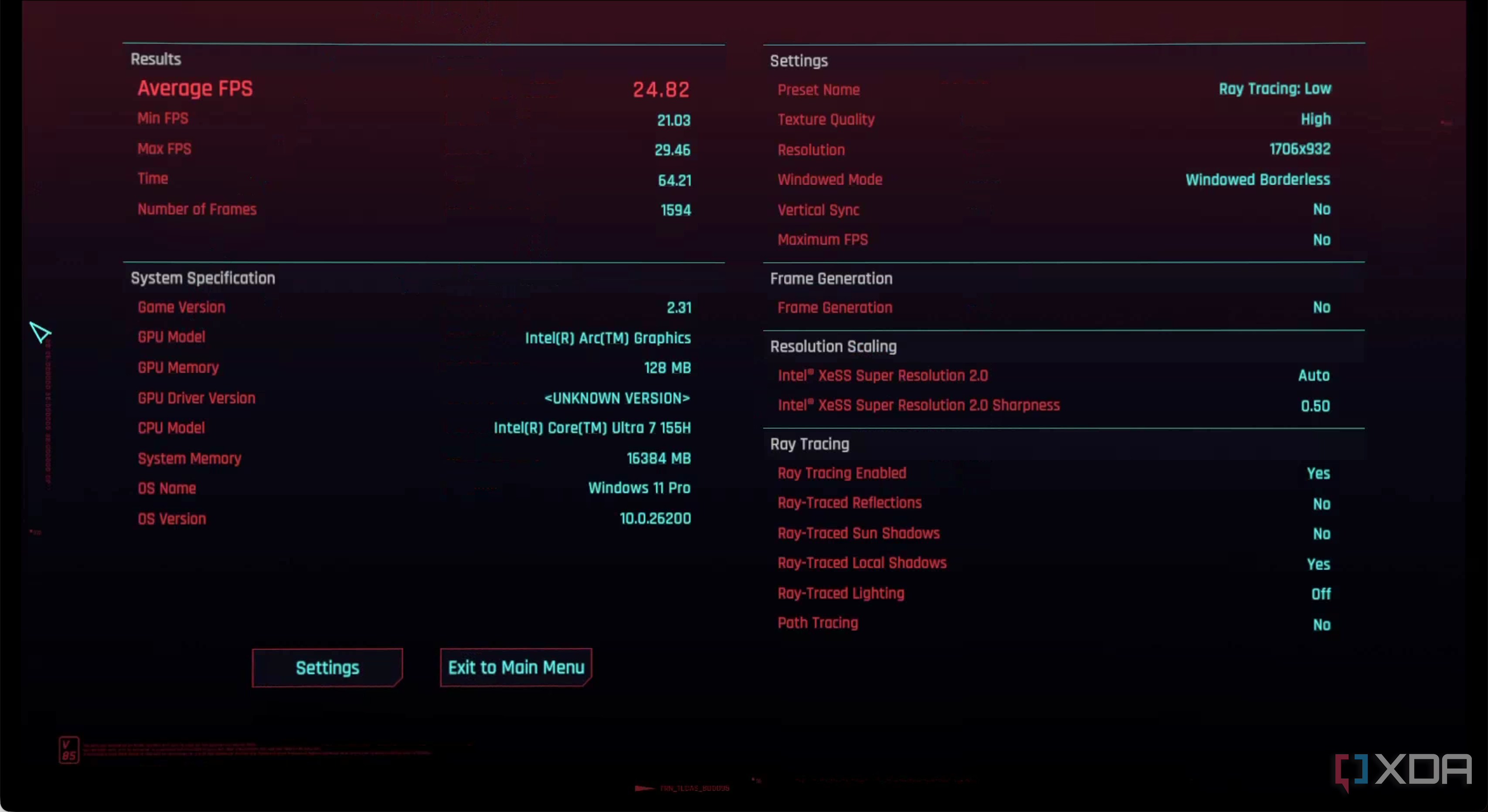 I ran Cyberpunk 2077 inside a Proxmox VM on a mini PC, and it